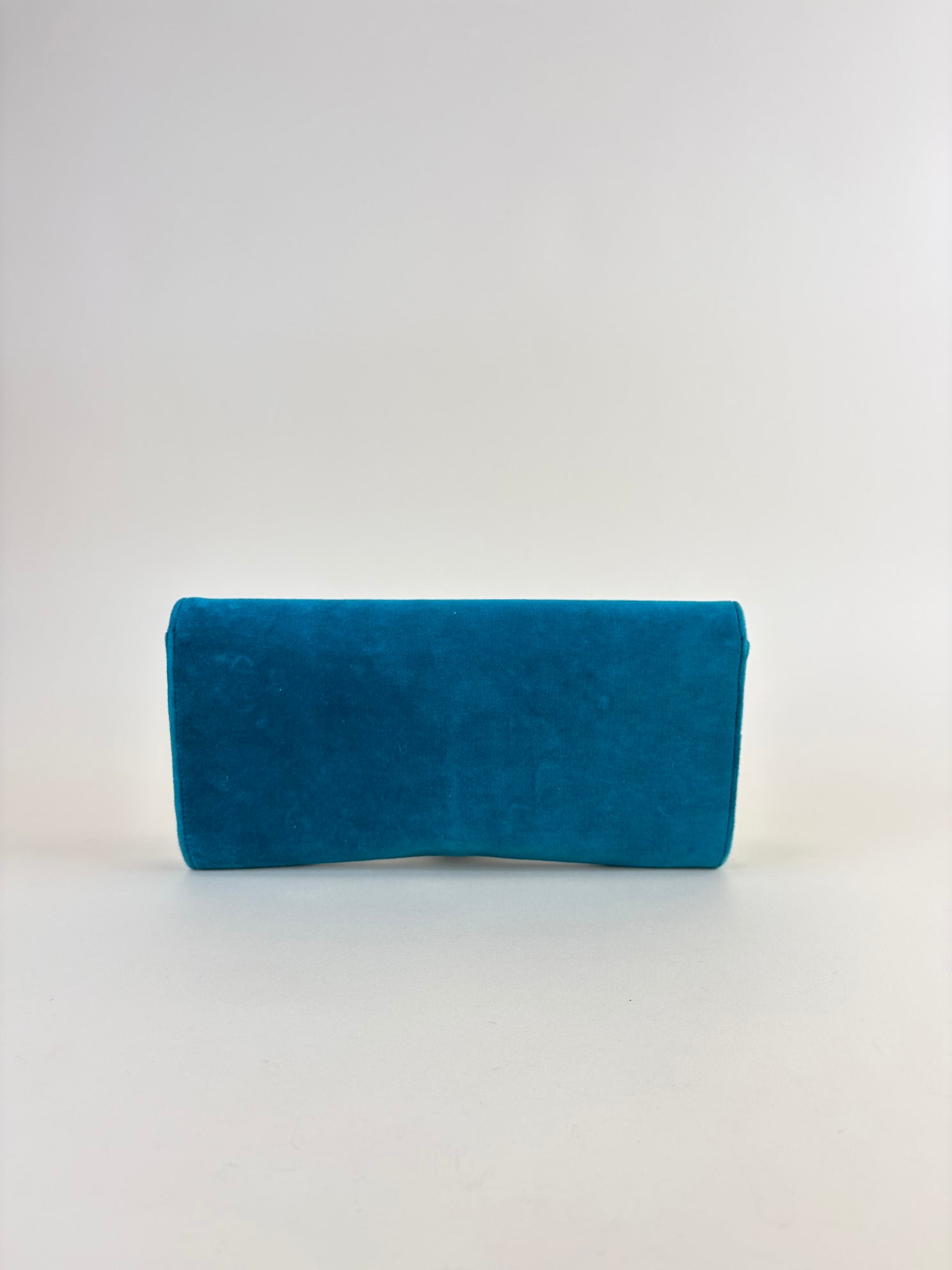 Gucci Turquoise Dionysus velvet crystal clutch