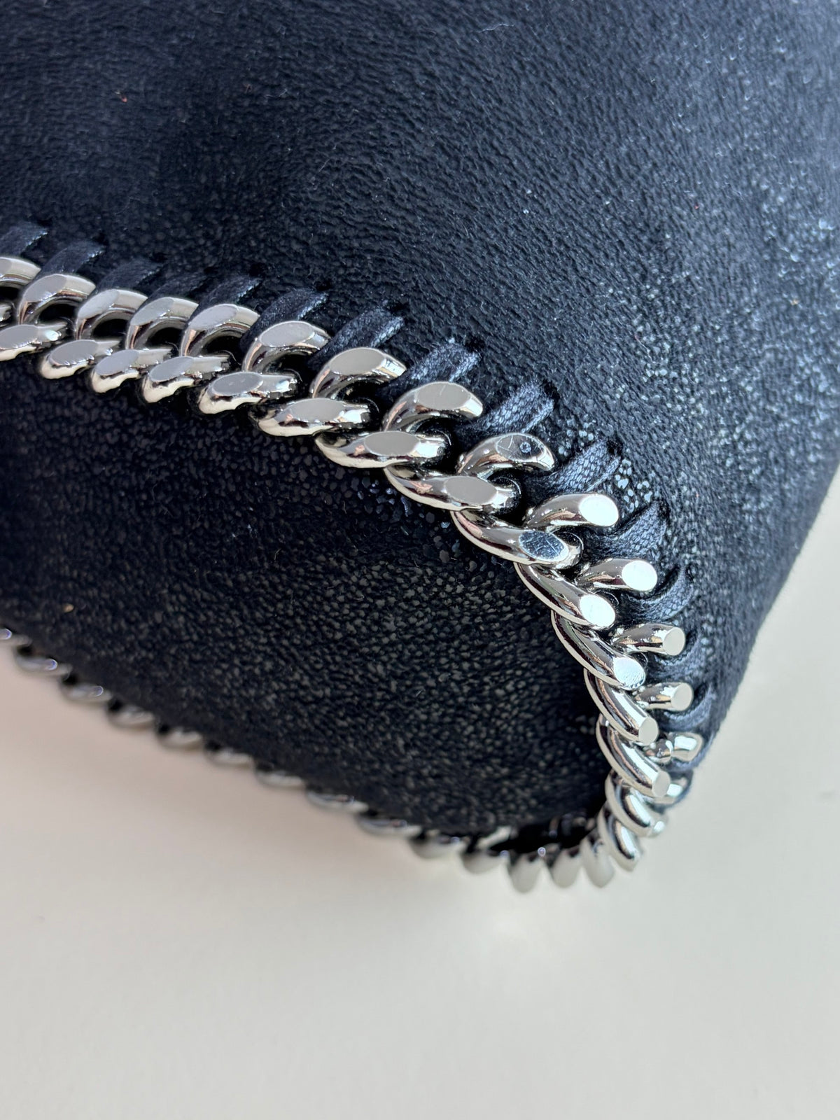 Stella McCartney black Falabella mini Tote Bag