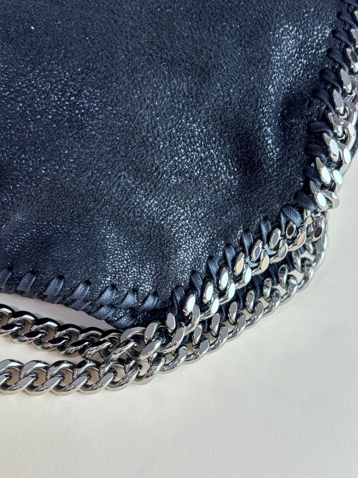Stella McCartney black Falabella mini Tote Bag