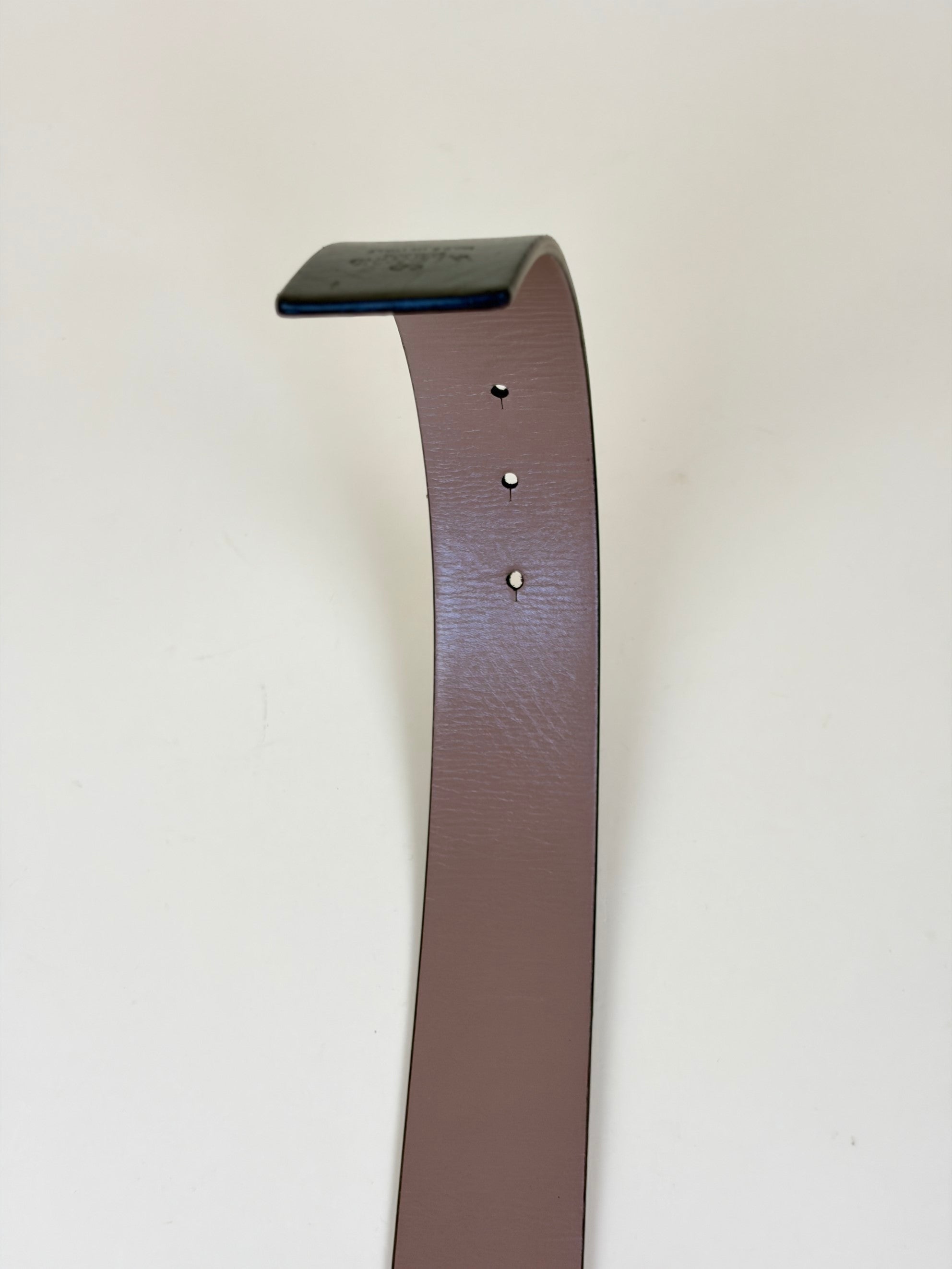 Valentino Black Garavani Reversible Vlogo 40mm Belt