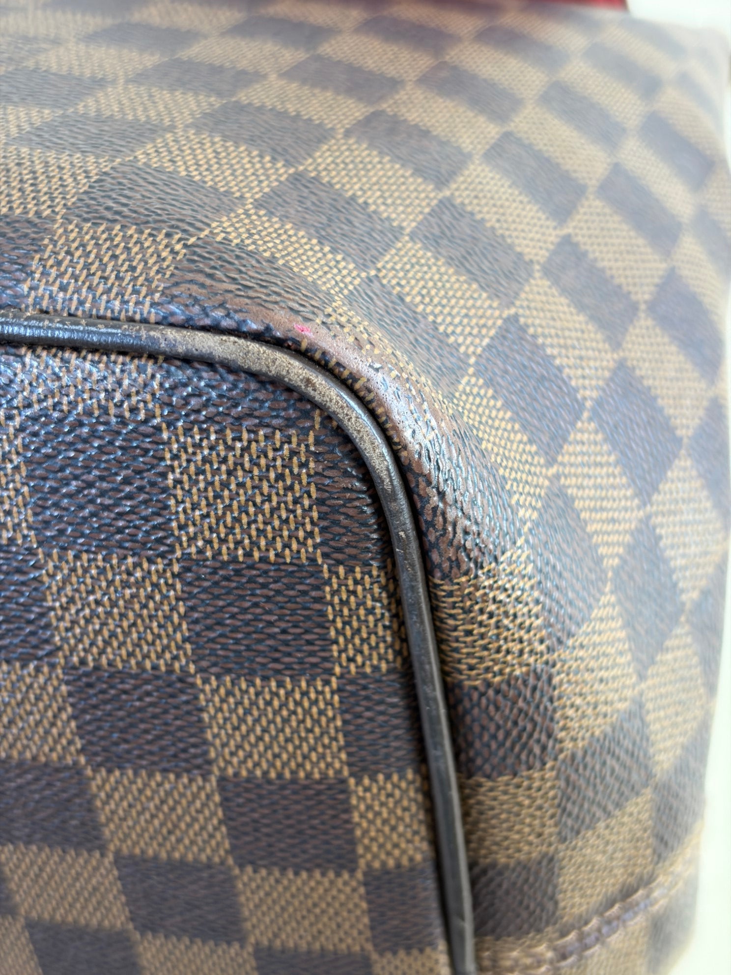 Louis Vuitton Damier Ebene Bergamo GM Bag