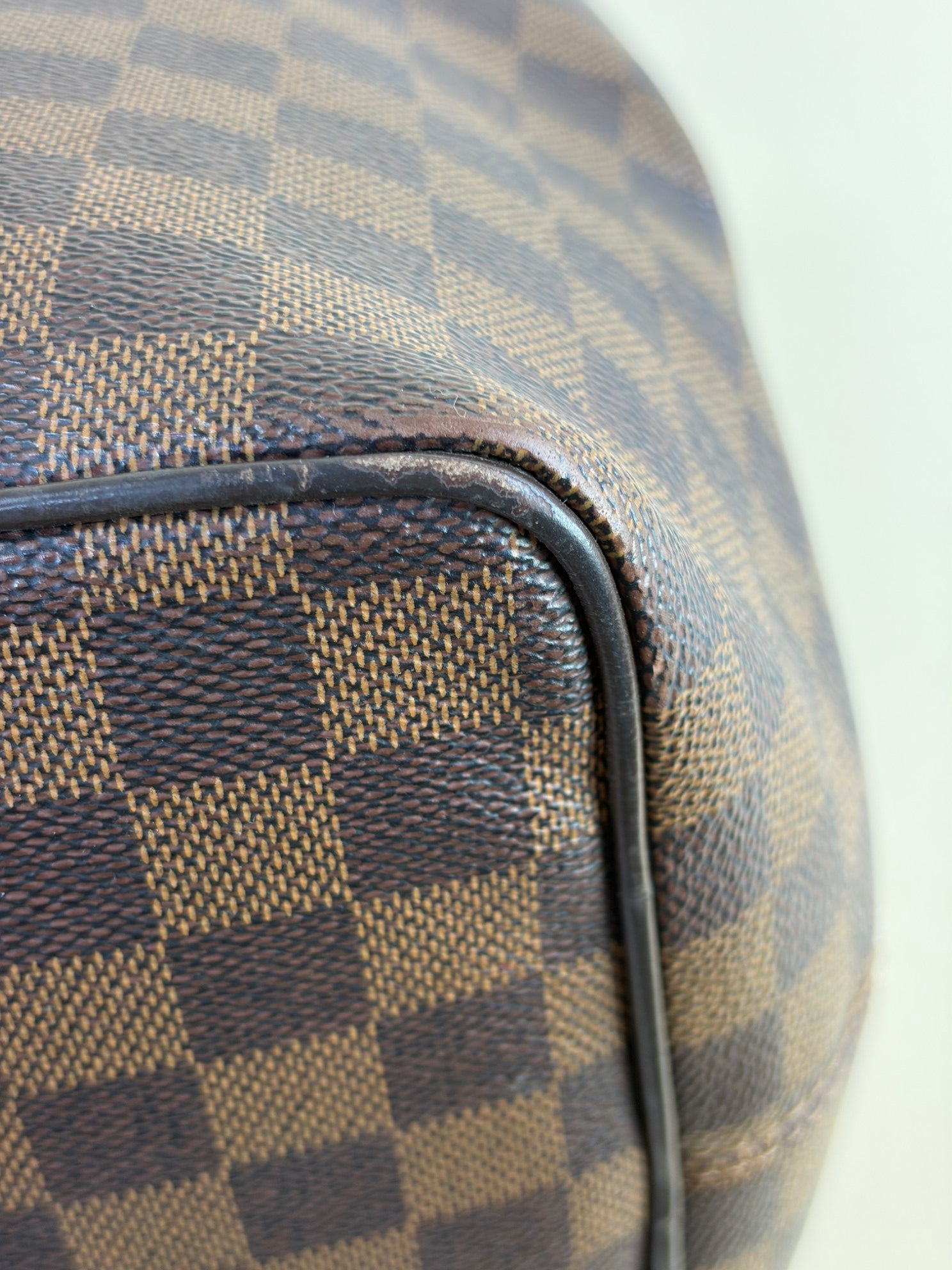 Louis Vuitton Damier Ebene Bergamo GM Bag