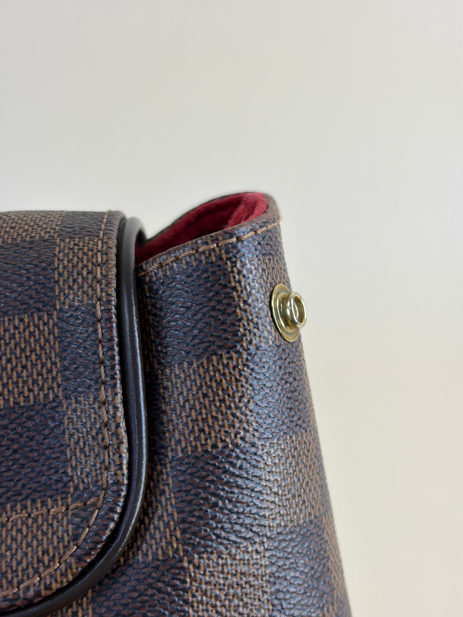 Louis Vuitton Damier Ebene Bergamo GM Bag