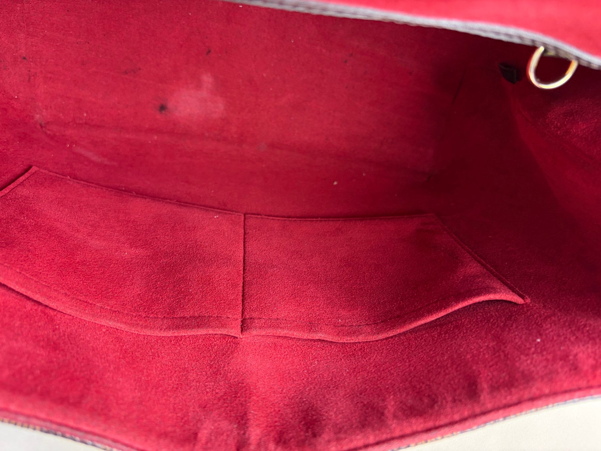 Louis Vuitton Damier Ebene Bergamo GM Bag