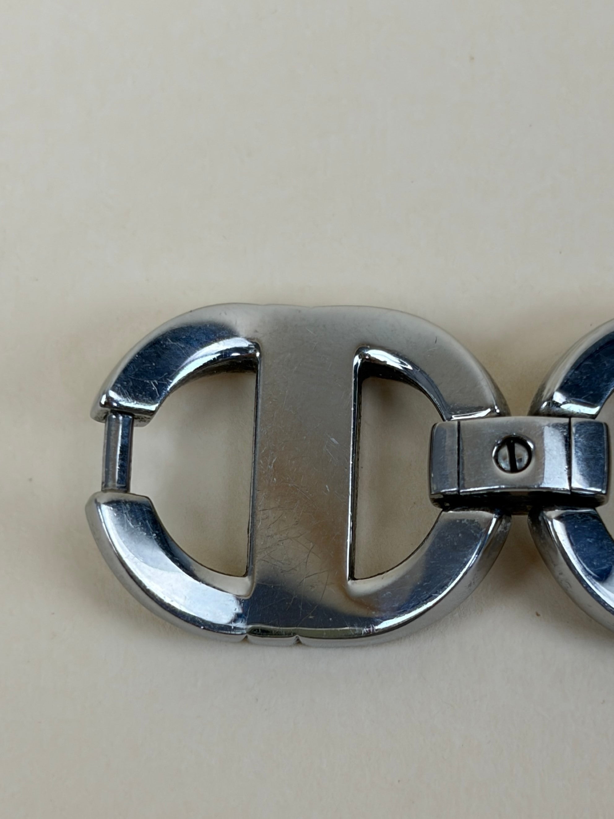 Christian Dior Silver Stainless Steel Diamond Malice Watch
