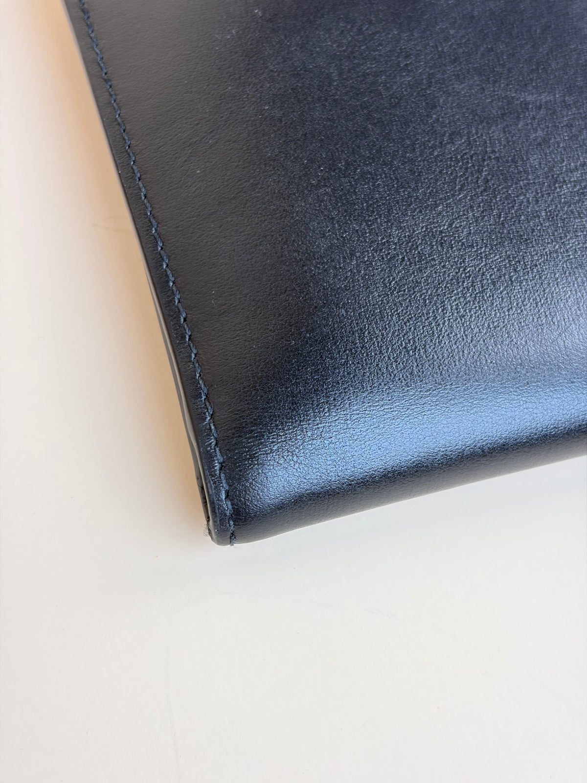 Gucci black leather gg marmont bi fold small wallet