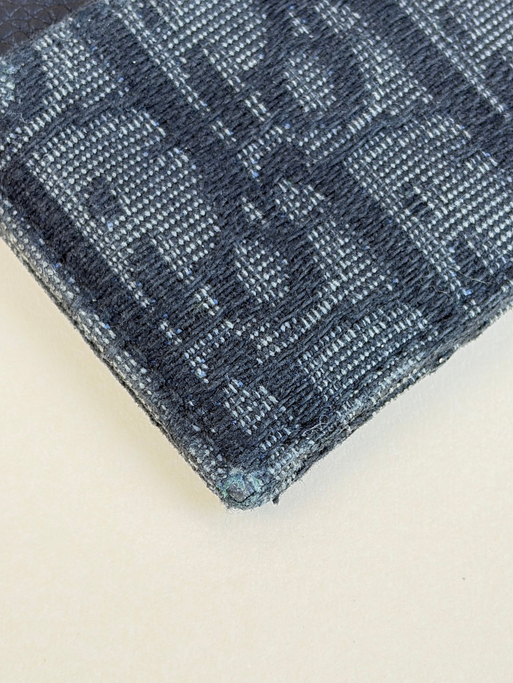 Christian Dior Black Oblique Jacquard Card Holder