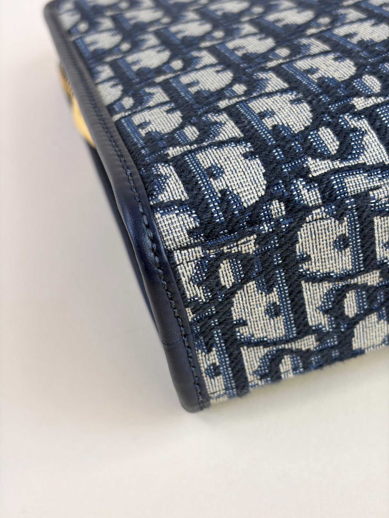 Christian Dior Blue 30 Montaigne Pouch