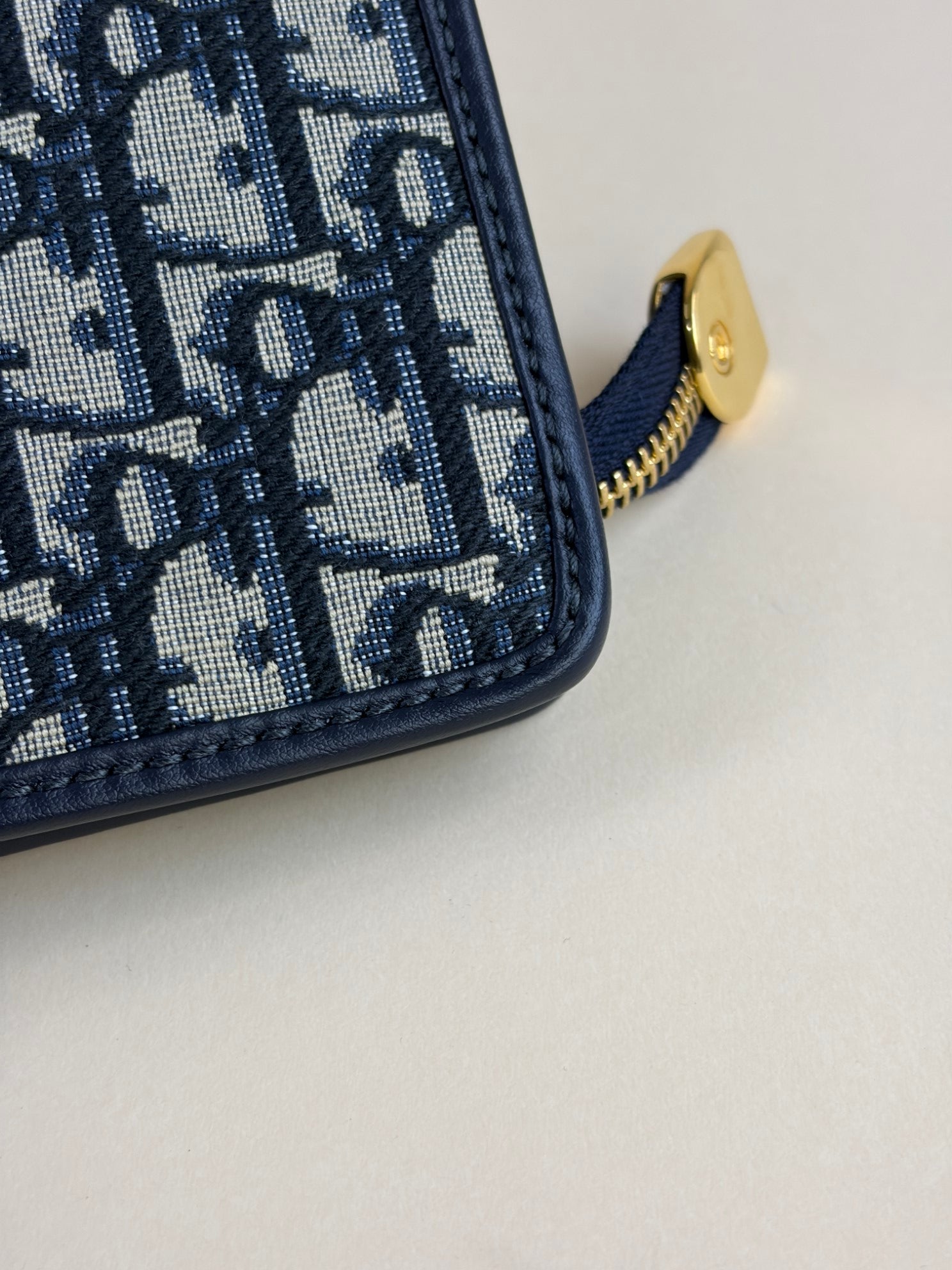 Christian Dior Blue 30 Montaigne Pouch