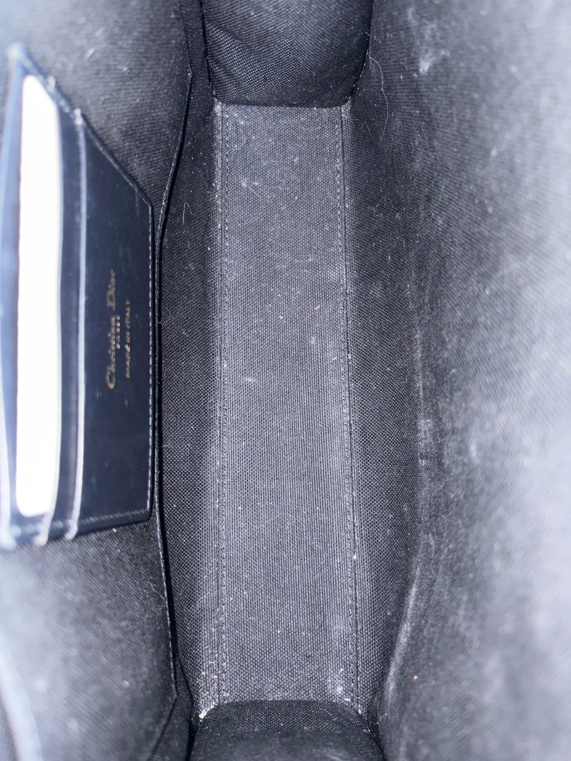 Dior navy oblique jacquard 30 Montaigne pouch clutch