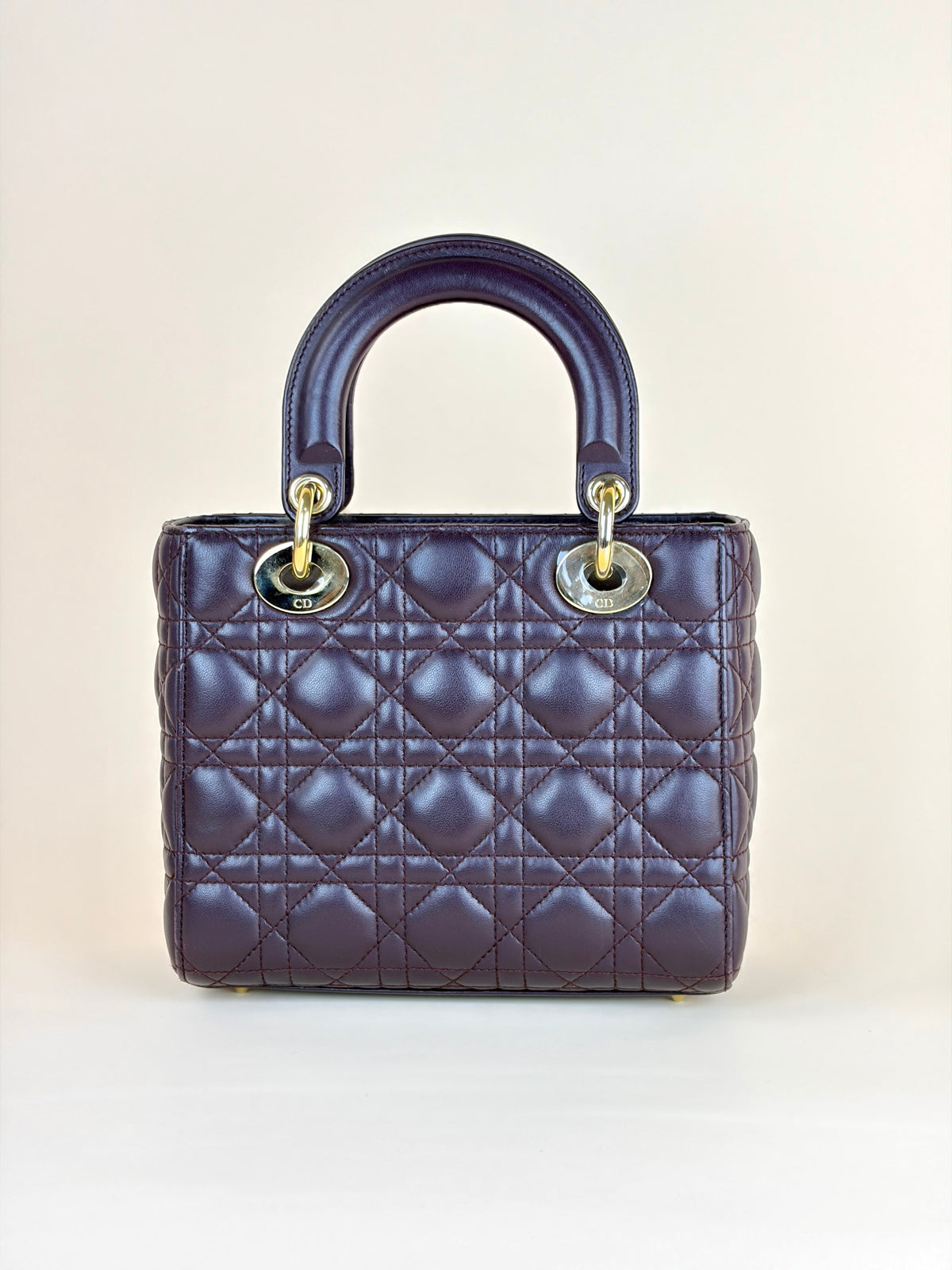 Christian Dior burgundy lady Dior small