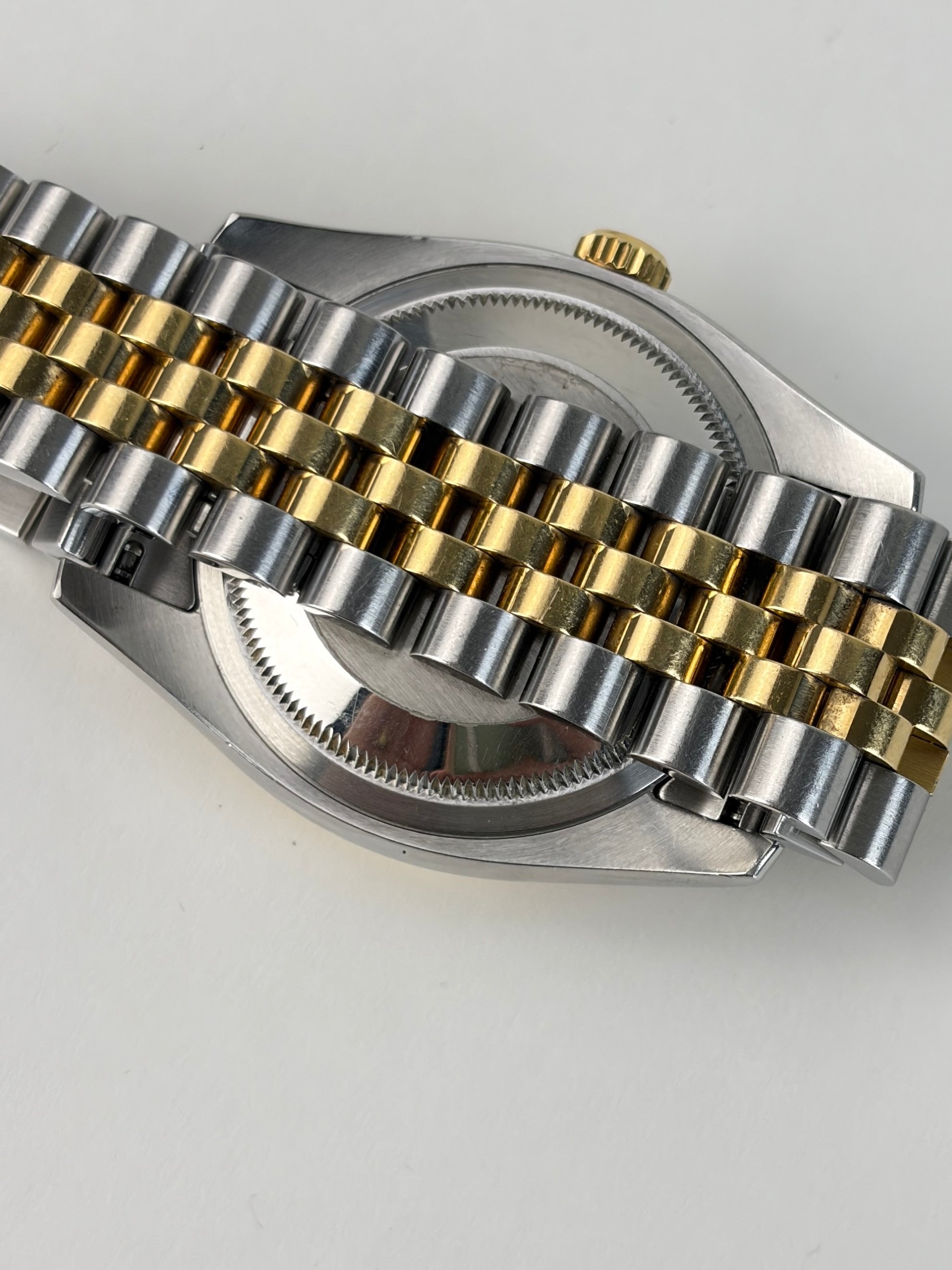 Rolex Oystersteel & Gold Datejust diamond dial 36mm Watch