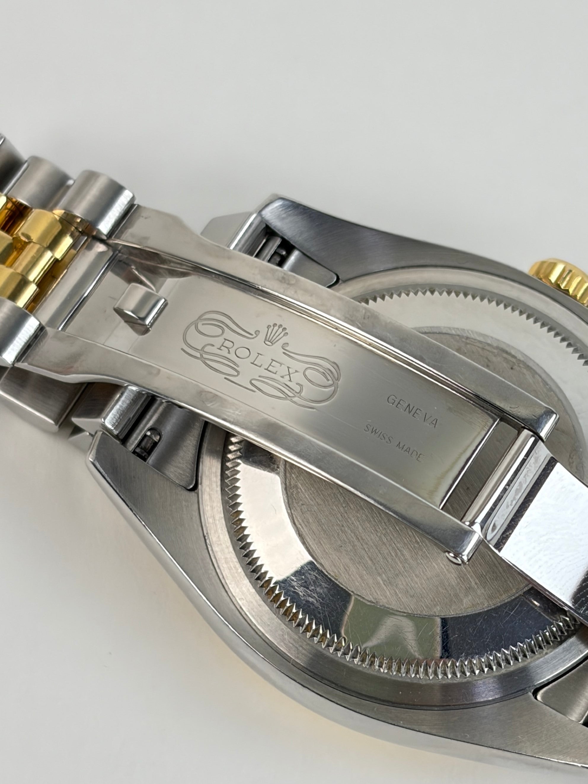 Rolex Oystersteel & Gold Datejust diamond dial 36mm Watch