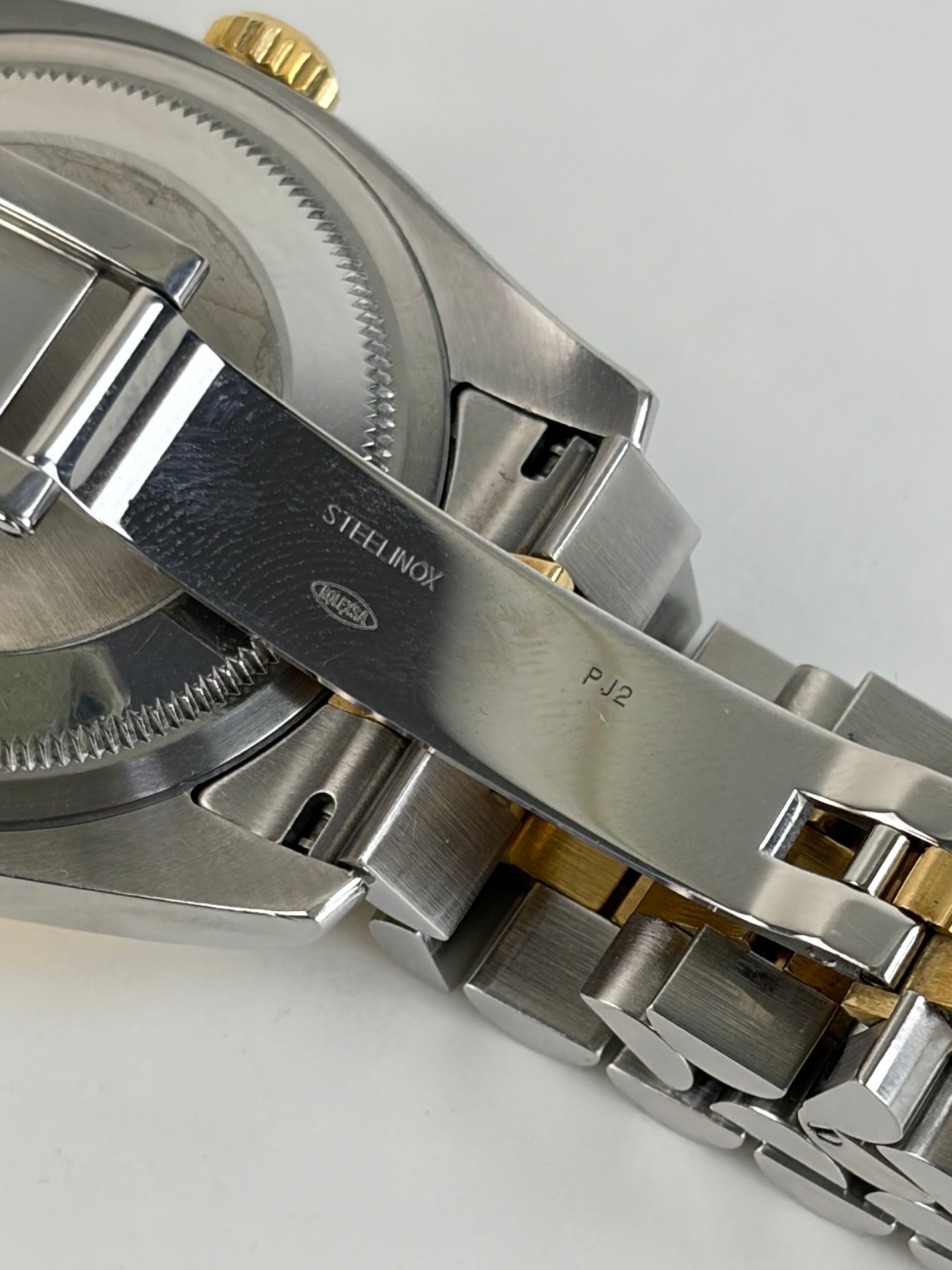 Rolex Oystersteel & Gold Datejust diamond dial 36mm Watch