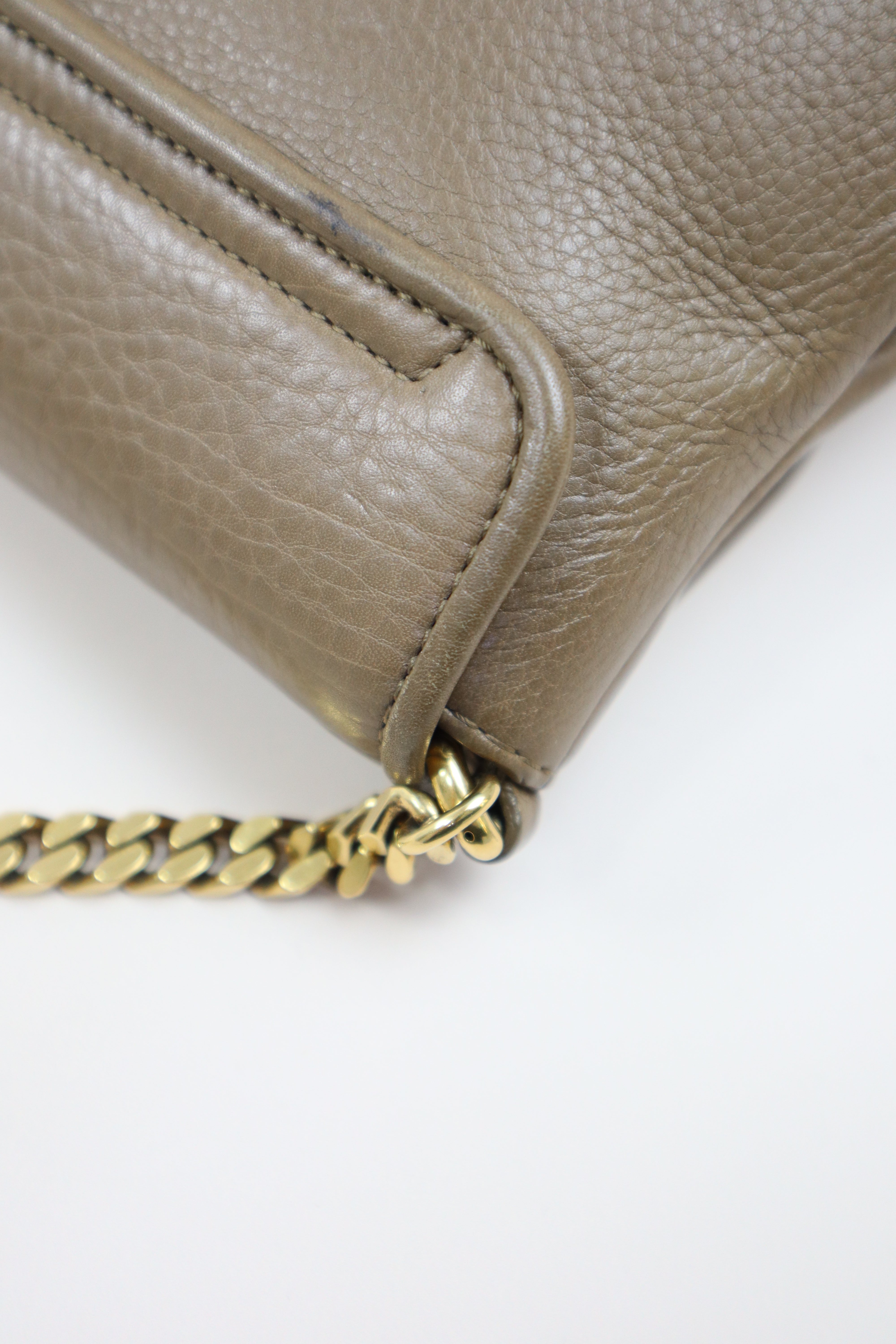 Gucci Brown Medium 1973 Bucharest Shoulder Bag