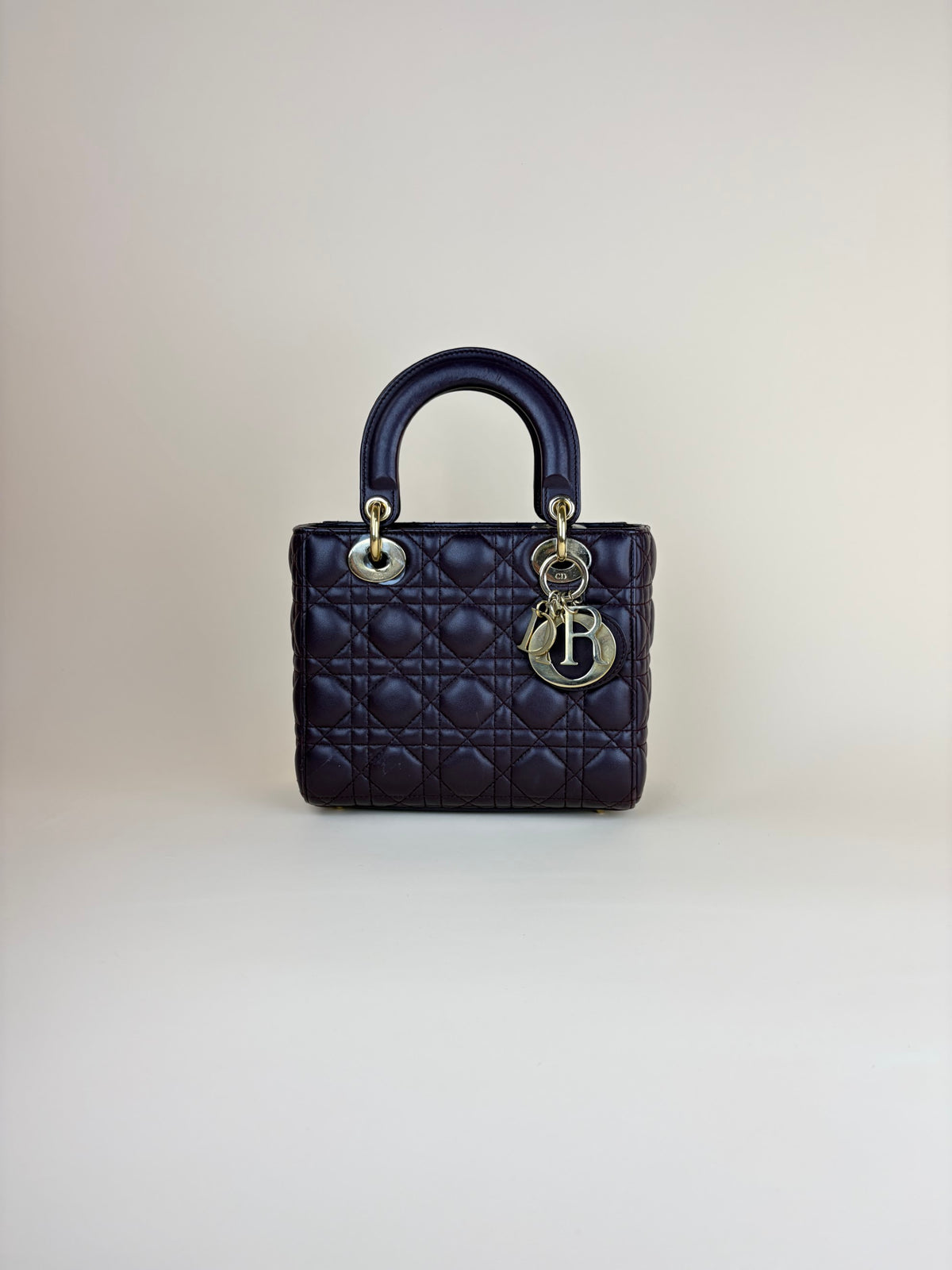 Christian Dior burgundy lady Dior small