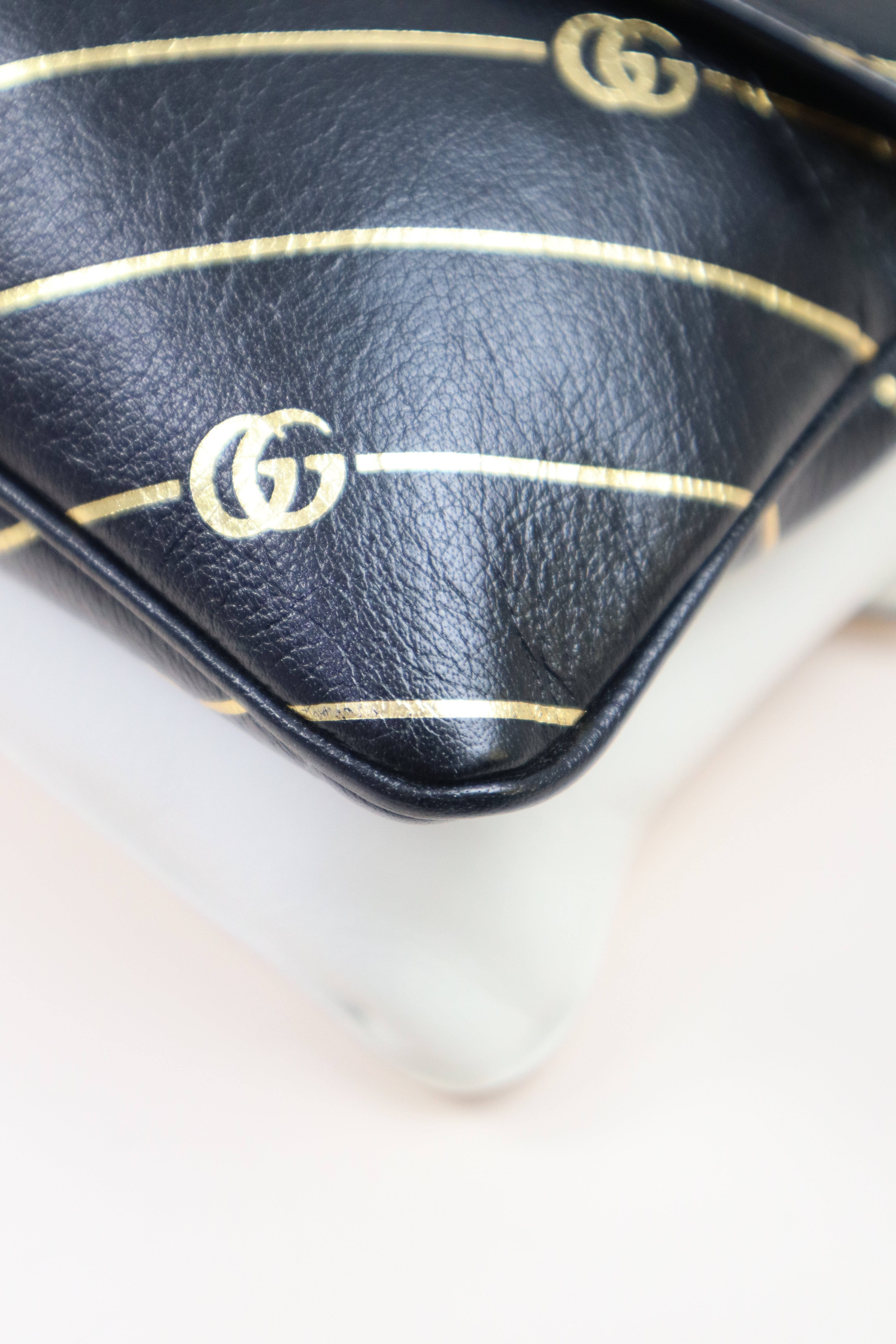 Gucci Bicolor Thiara Double Envelope Medium Bag