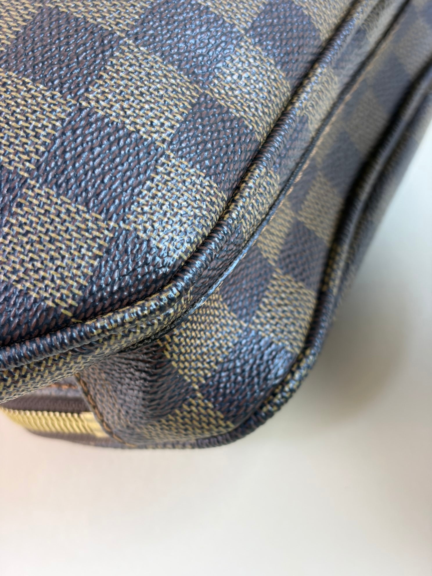 Louis Vuitton Damier Ebene Melville Bumbag
