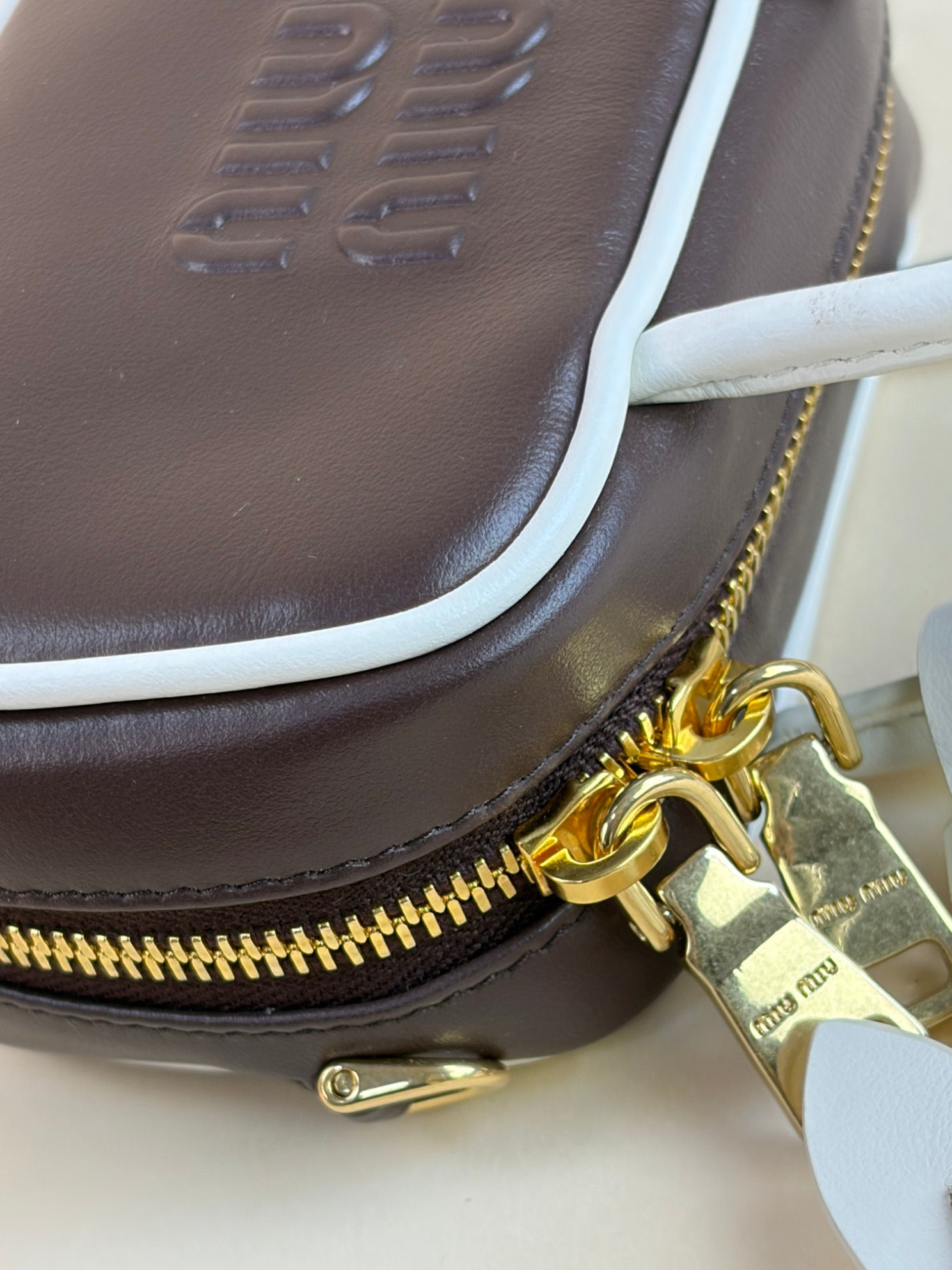 Miu Miu Bicolor Beau Micro Bag