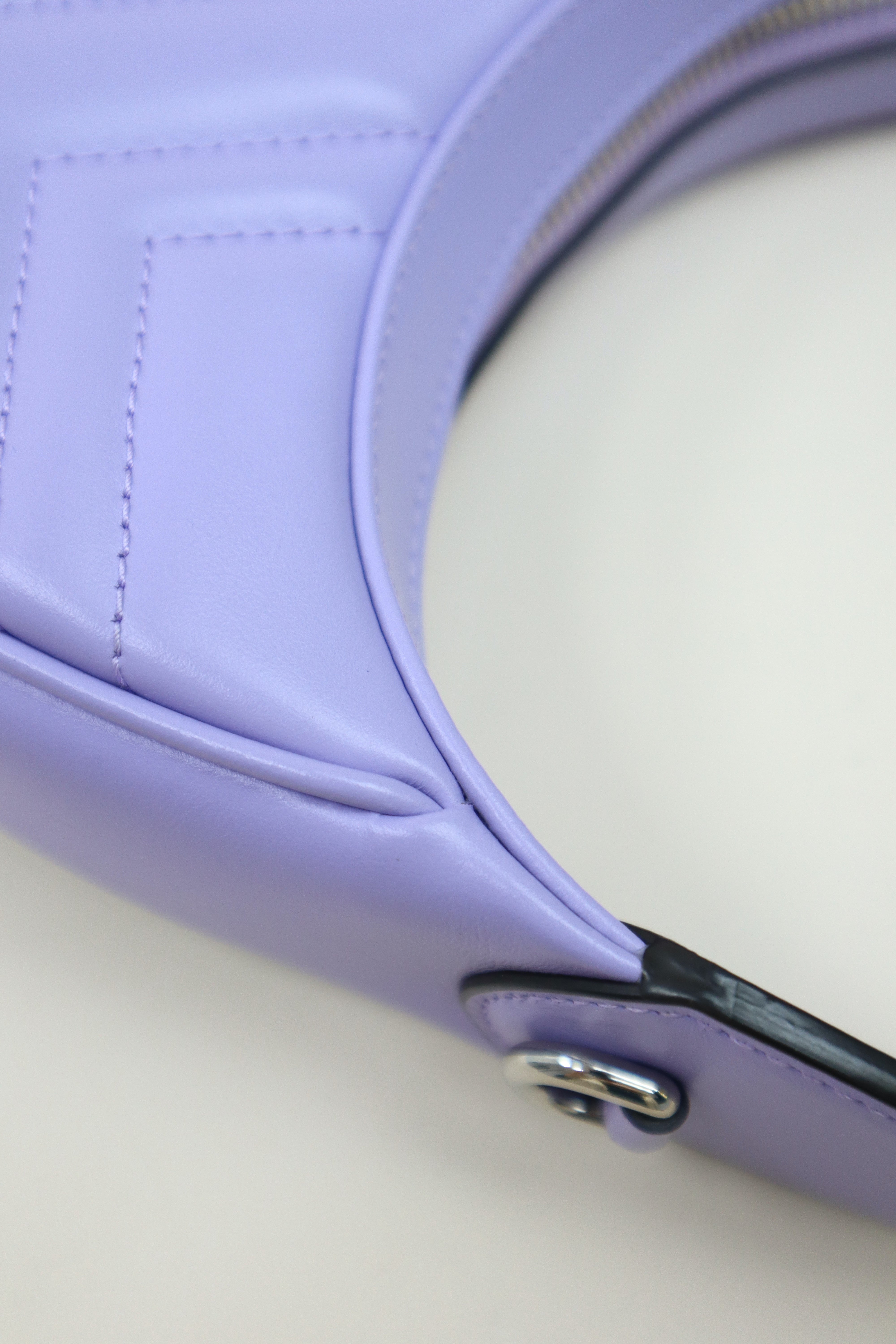 Gucci Purple Small Marmont Hobo Bag