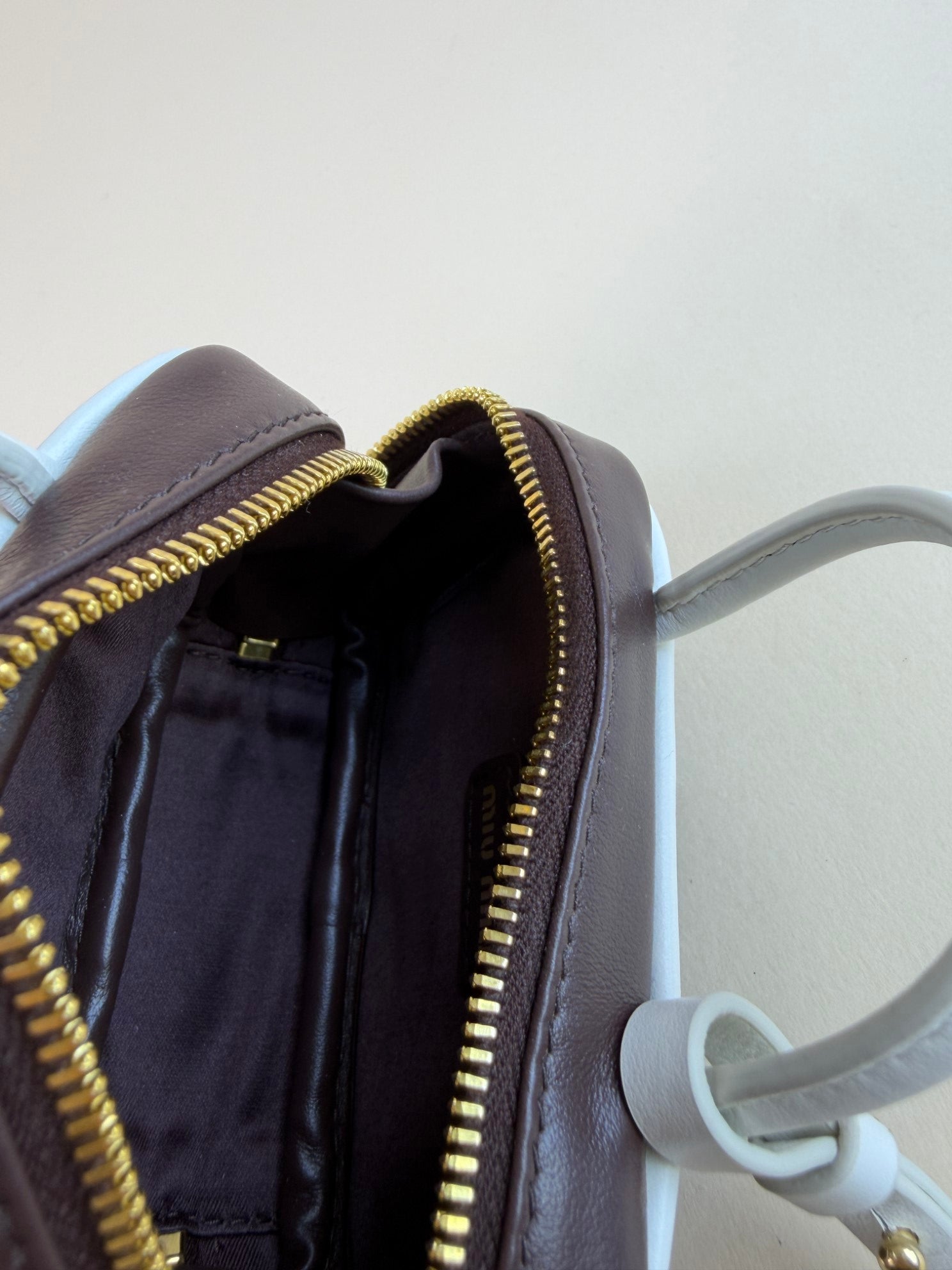 Miu Miu Bicolor Beau Micro Bag