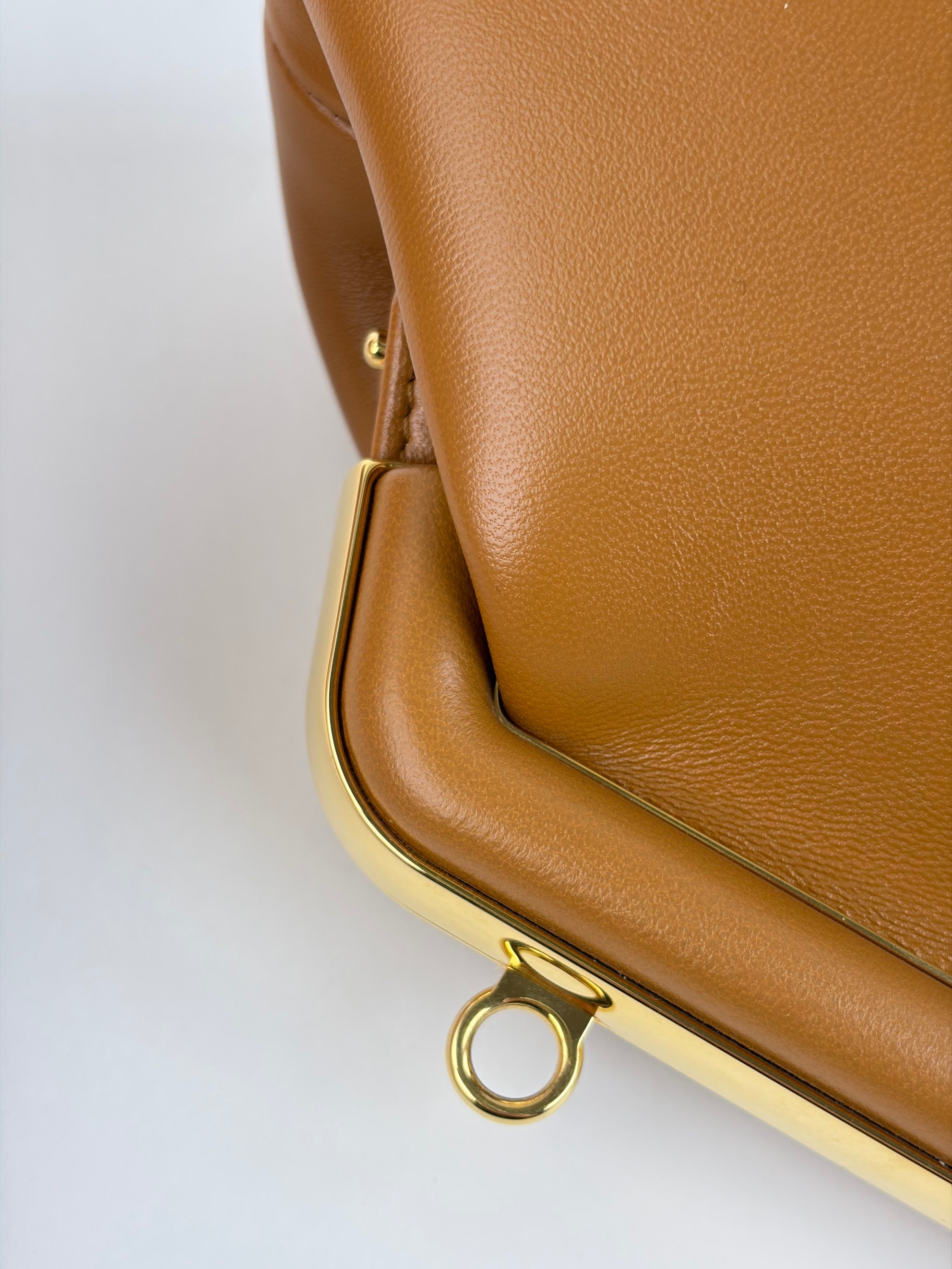 Fendi camel Nappa leather First Small Bag