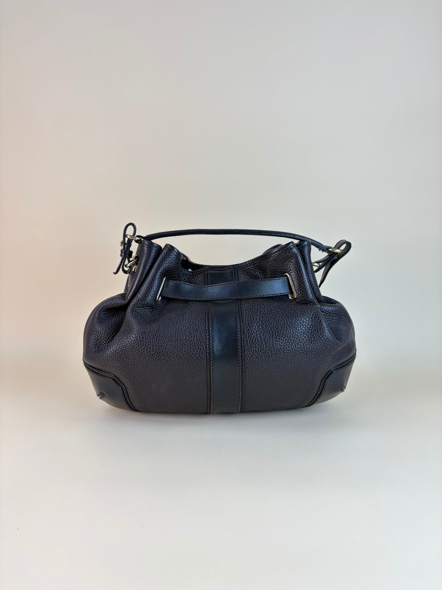 Burberry Brown Willenmore Medium Hobo Bag