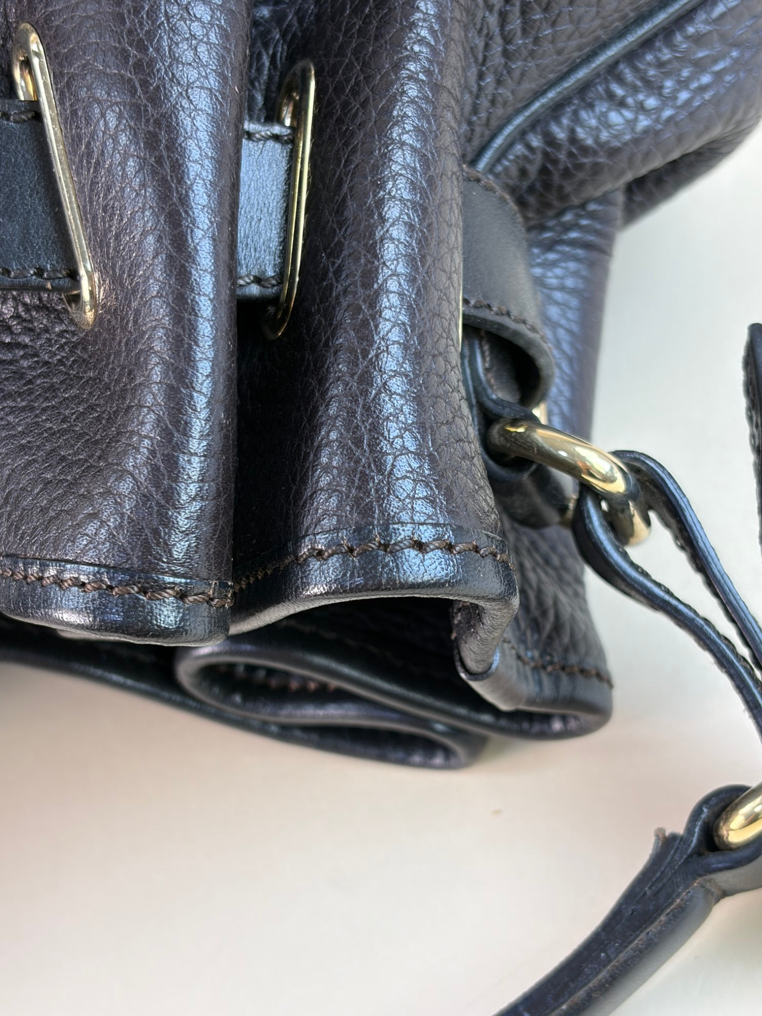 Burberry Brown Willenmore Medium Hobo Bag