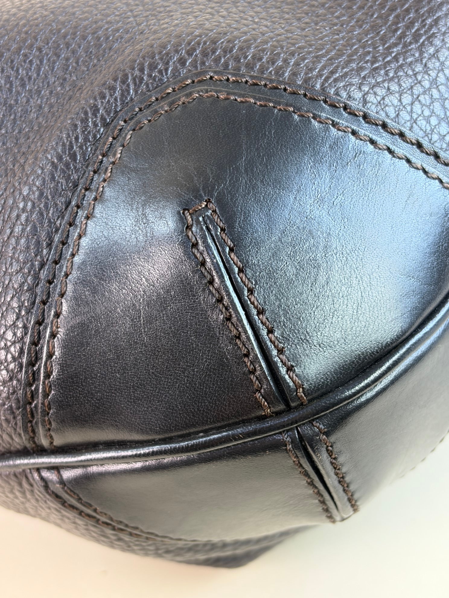 Burberry Brown Willenmore Medium Hobo Bag