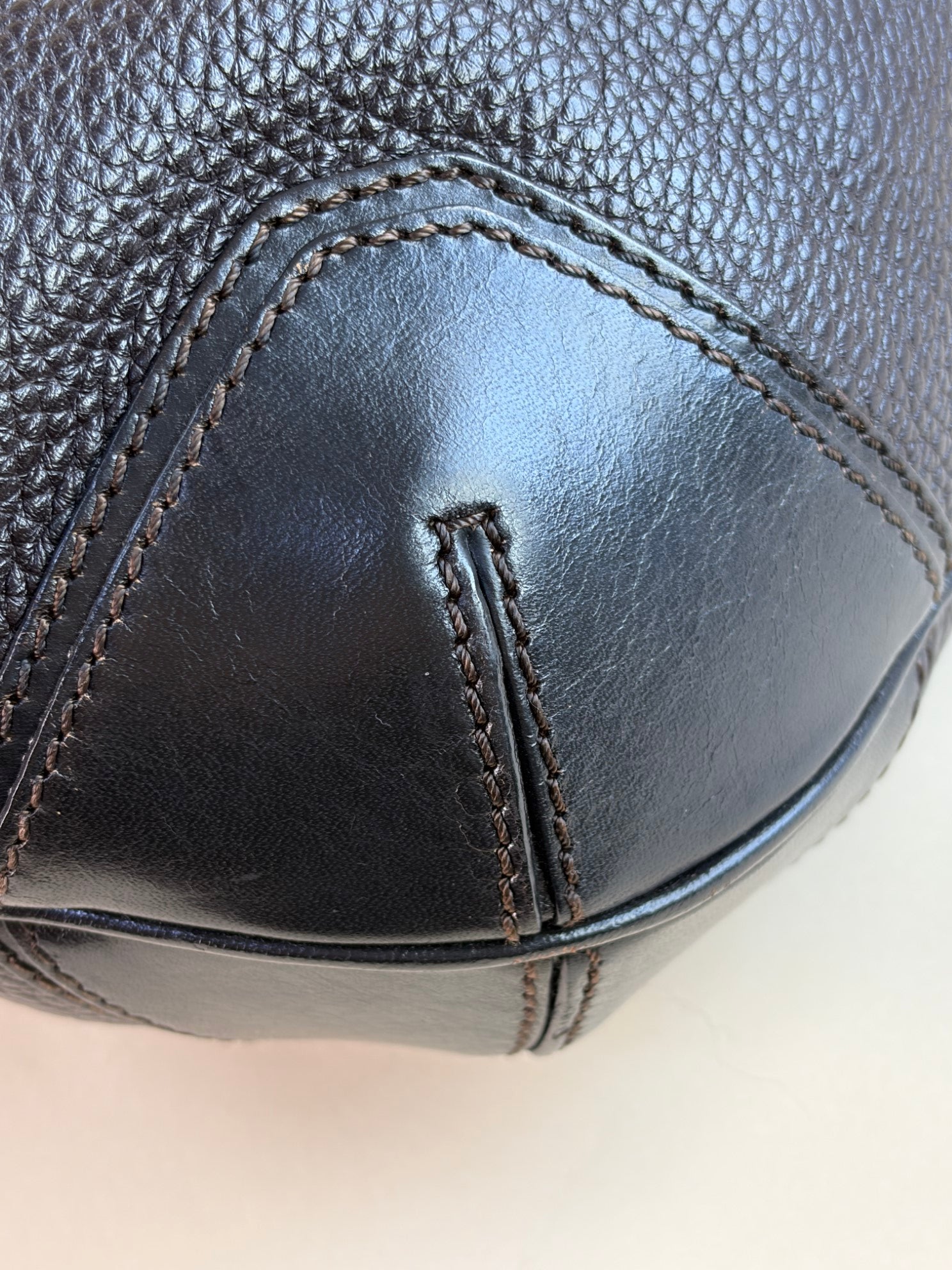 Burberry Brown Willenmore Medium Hobo Bag