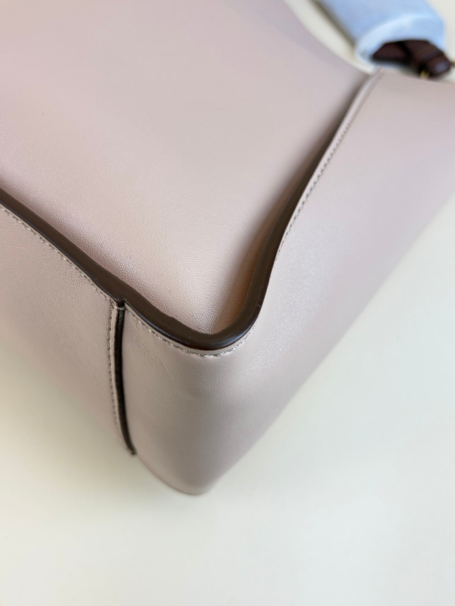 Stella Mccartney Pink Logo Square Crossbody Bag