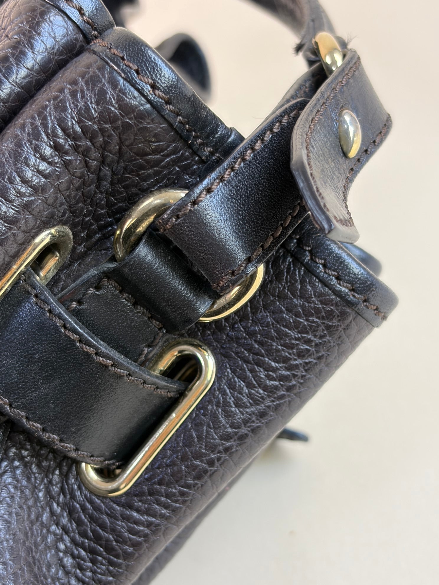 Burberry Brown Willenmore Medium Hobo Bag