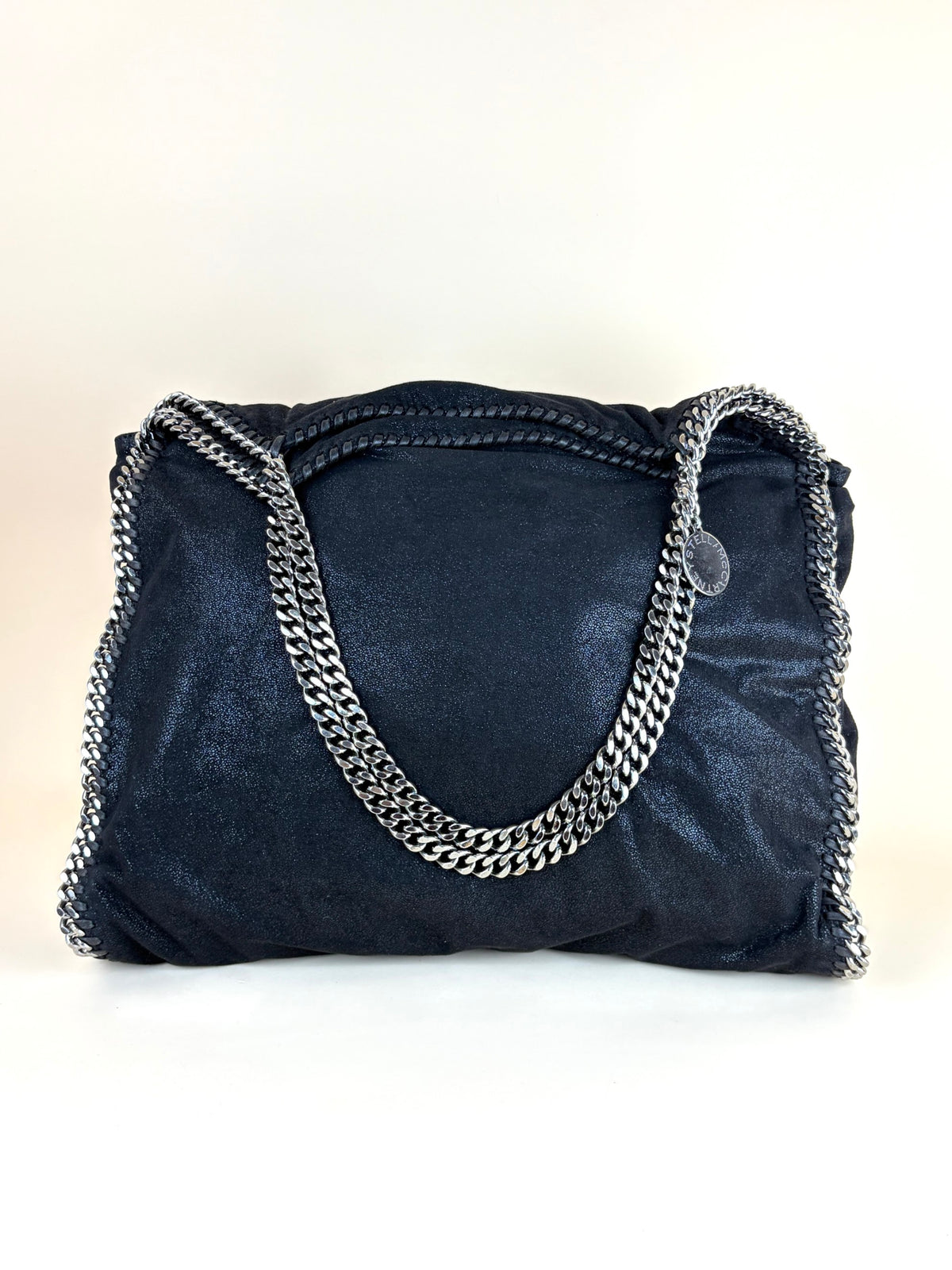 Stella McCartney black Falabella large Bag