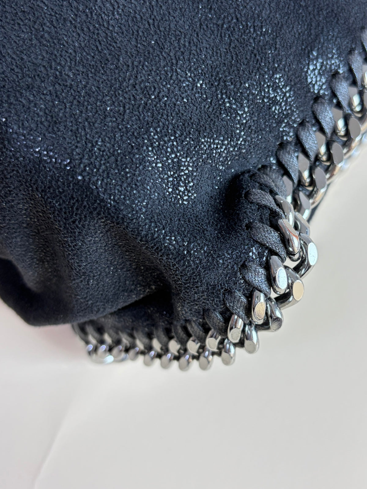 Stella McCartney black Falabella large Bag