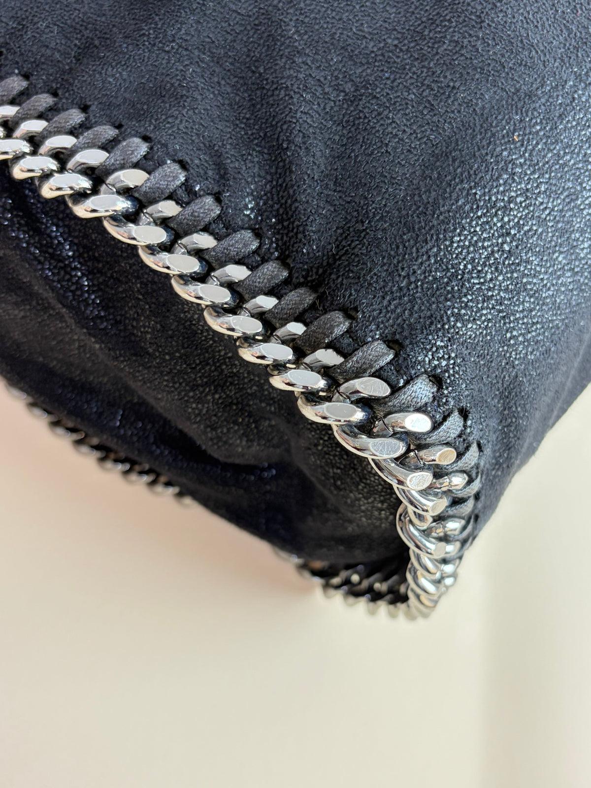 Stella McCartney black Falabella large Bag
