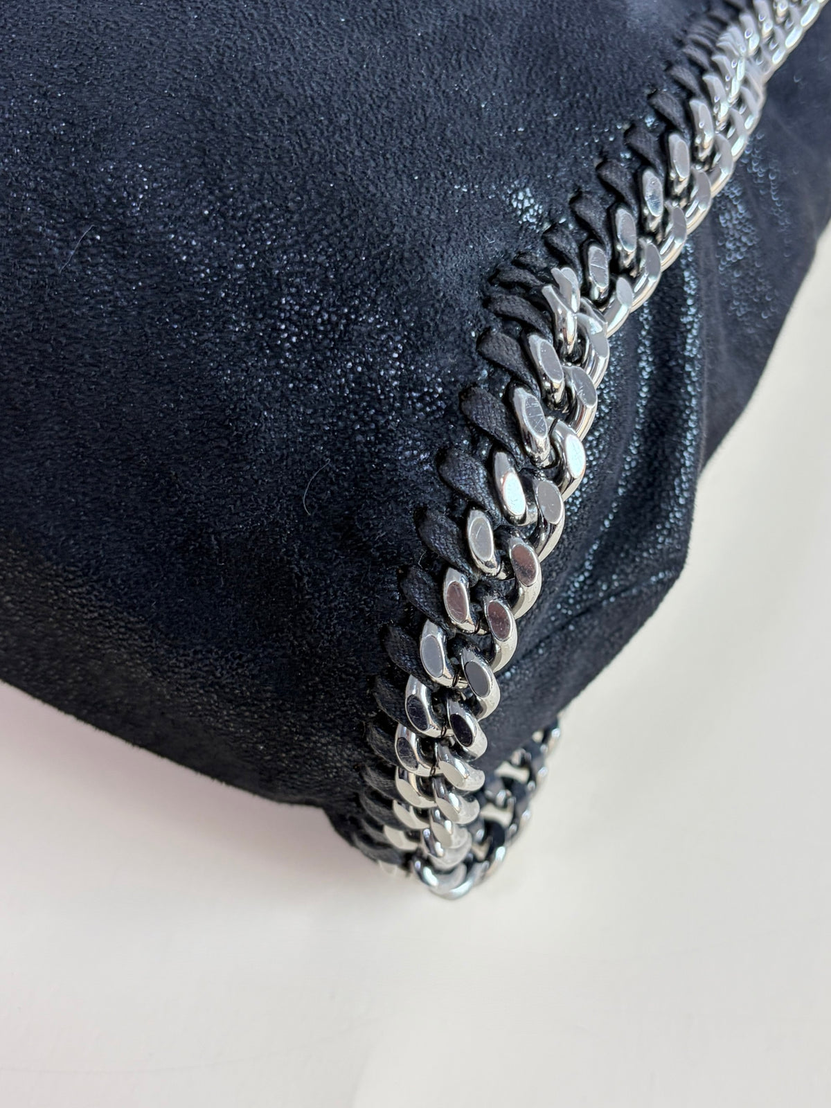 Stella McCartney black Falabella large Bag