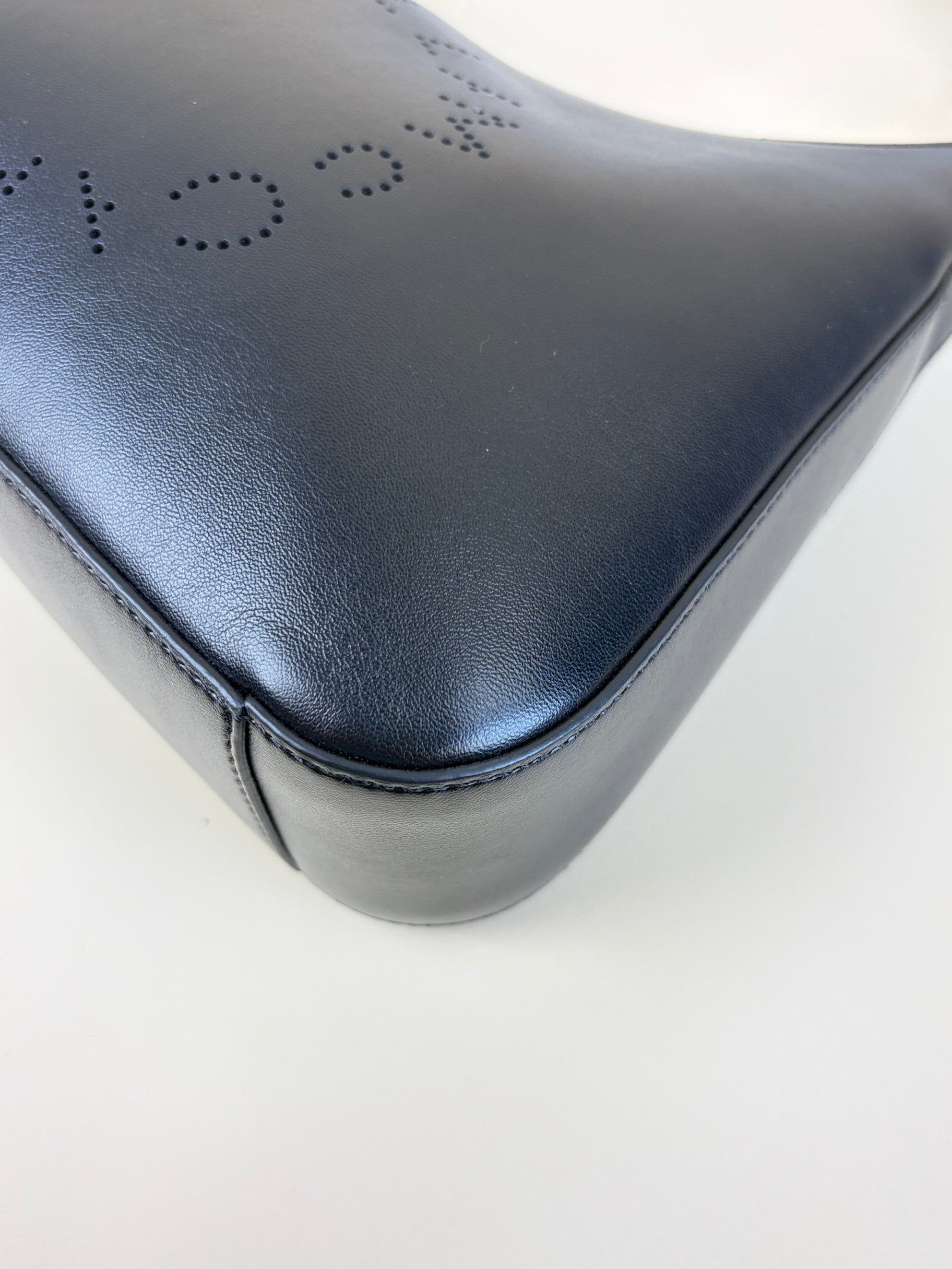 Stella Mccartney Black Logo Crossbody Shoulder Bag