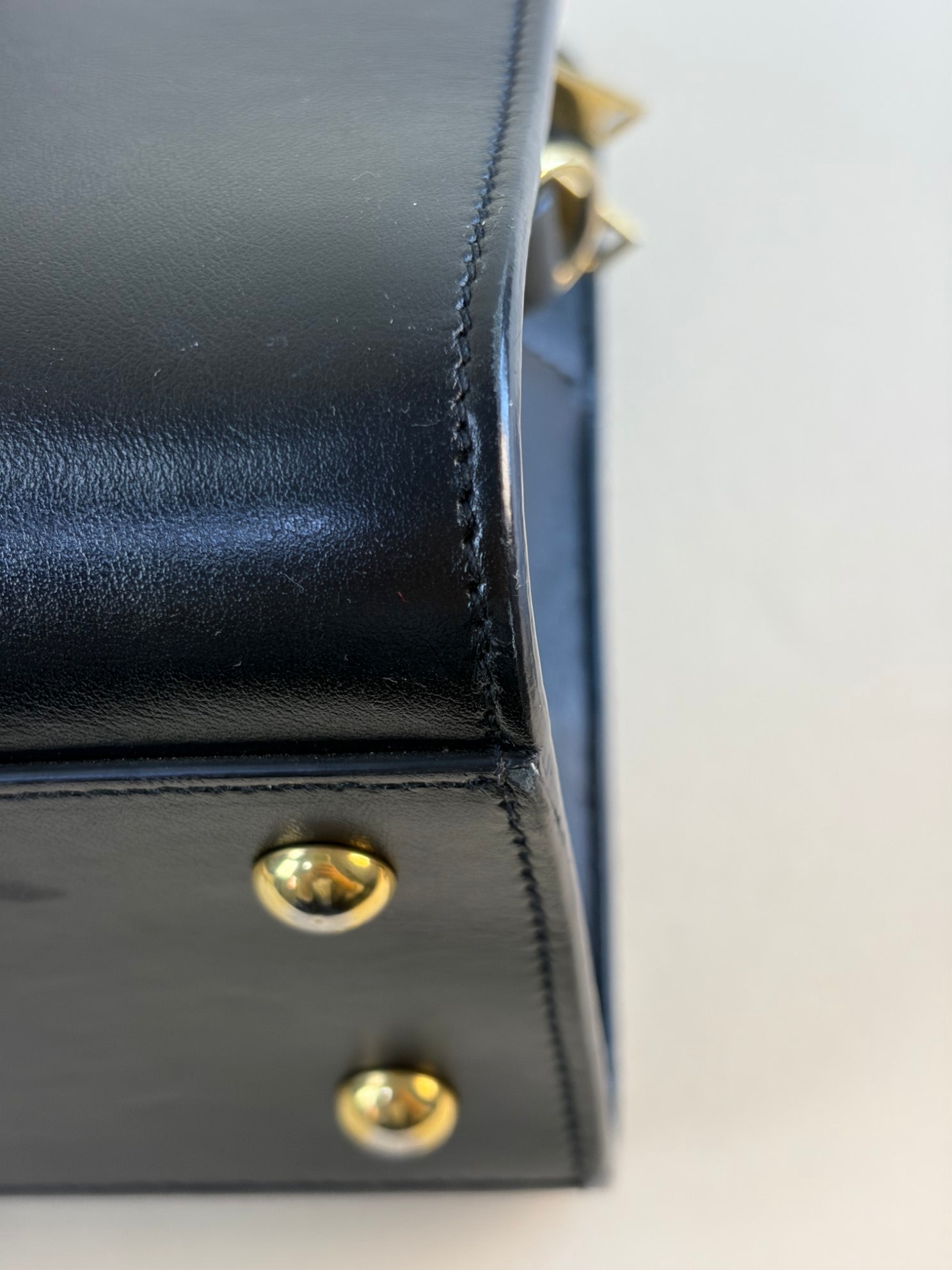 YSL Black Monogram Baby Cabas Tote Bag