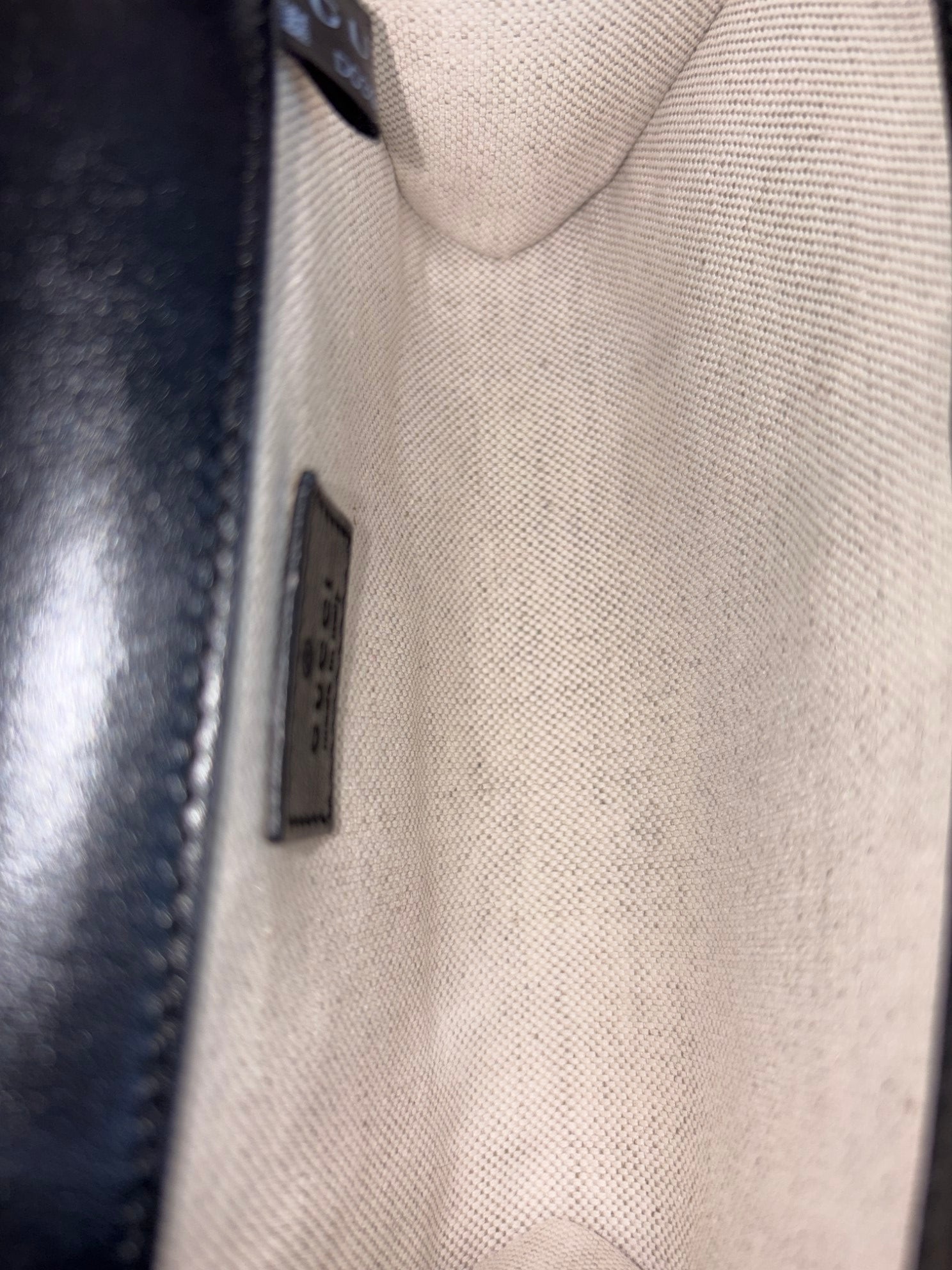 Gucci Black GG mini diana top handle crossbody bag