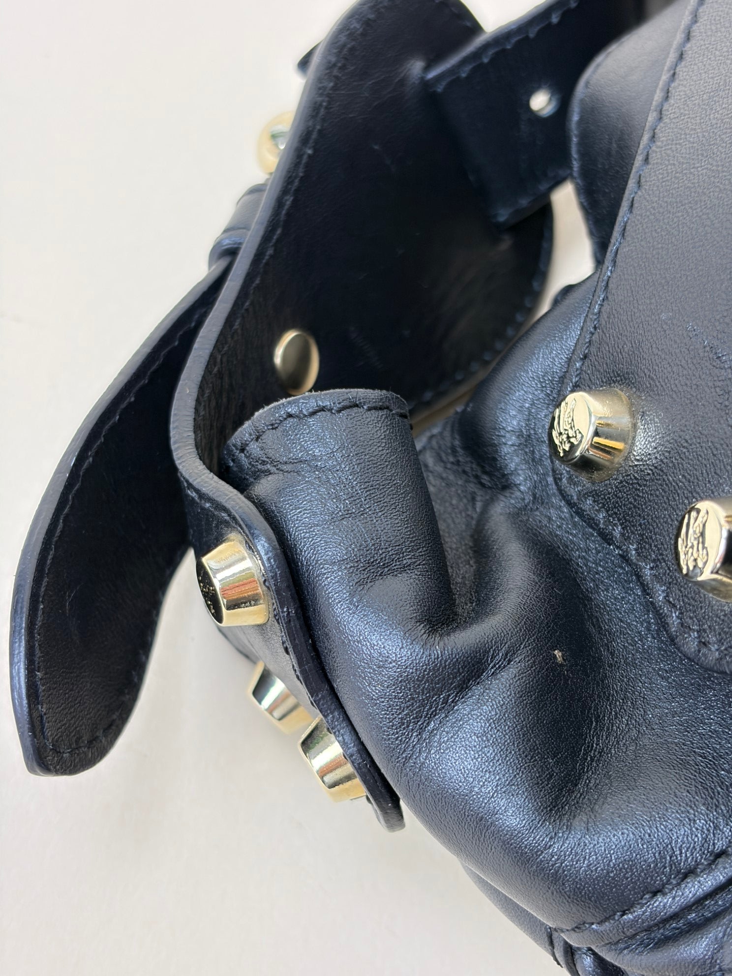 Burberry Black Beaton Quilted Large Shoulder Bag