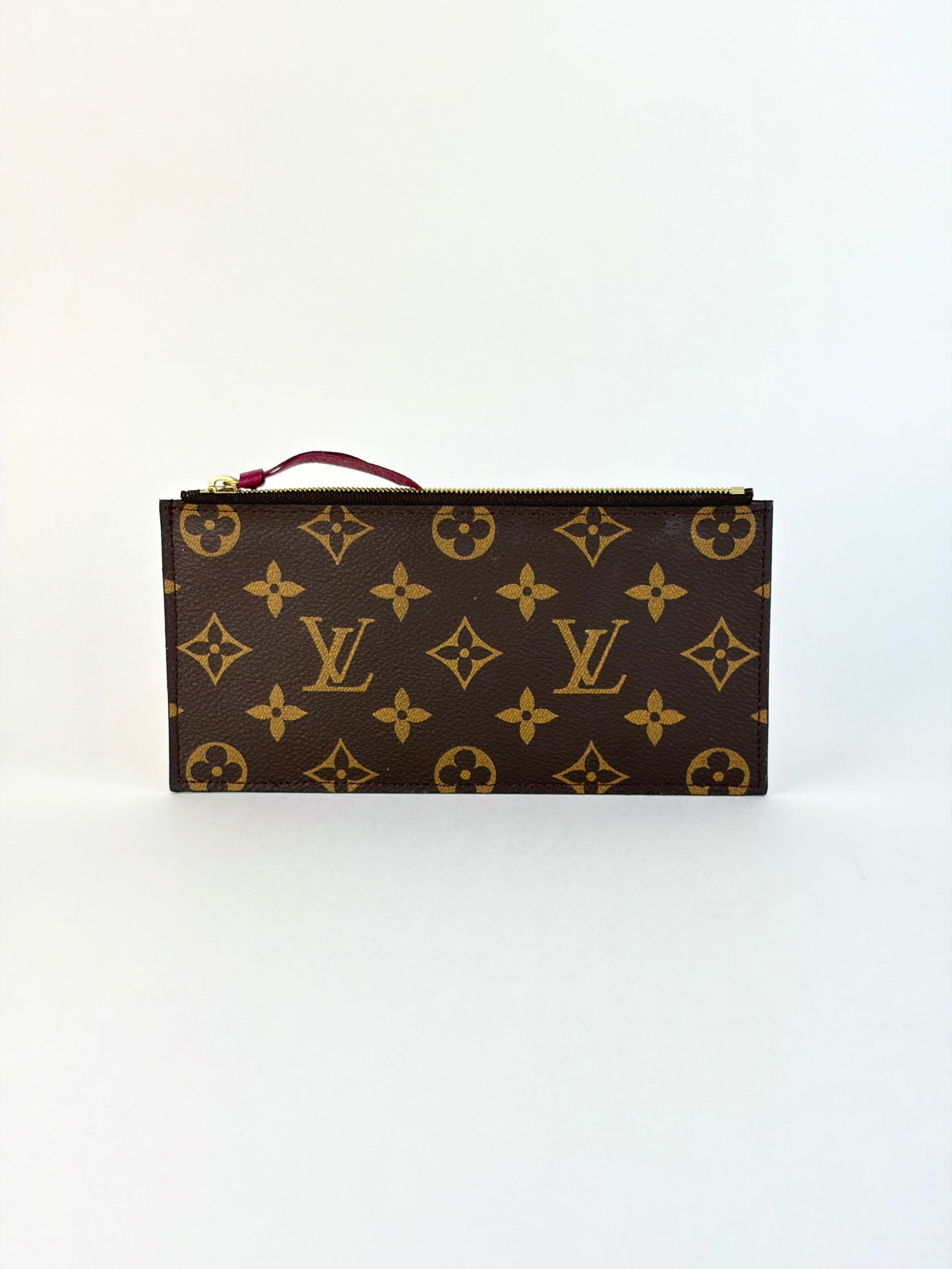 Louis Vuitton fuchsia and Monogram canvas Pochette Felicie