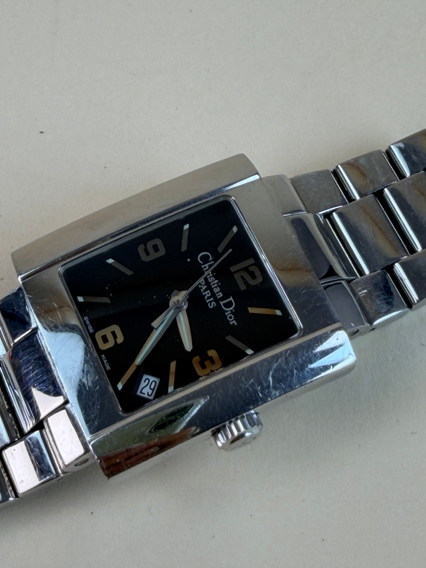Christian Dior Stainless Steel Riva Watch