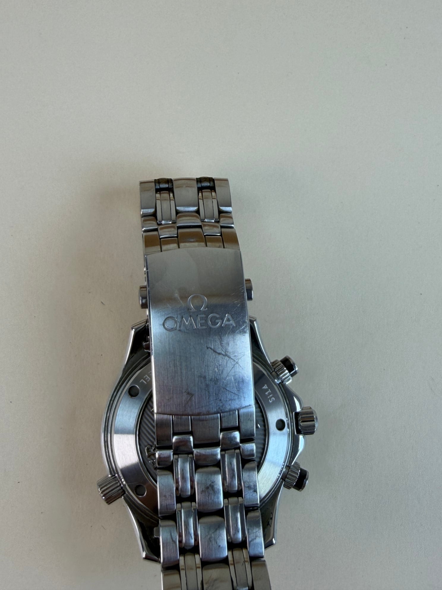 Omega Steel on Steel Seamaster Diver 300m Watch