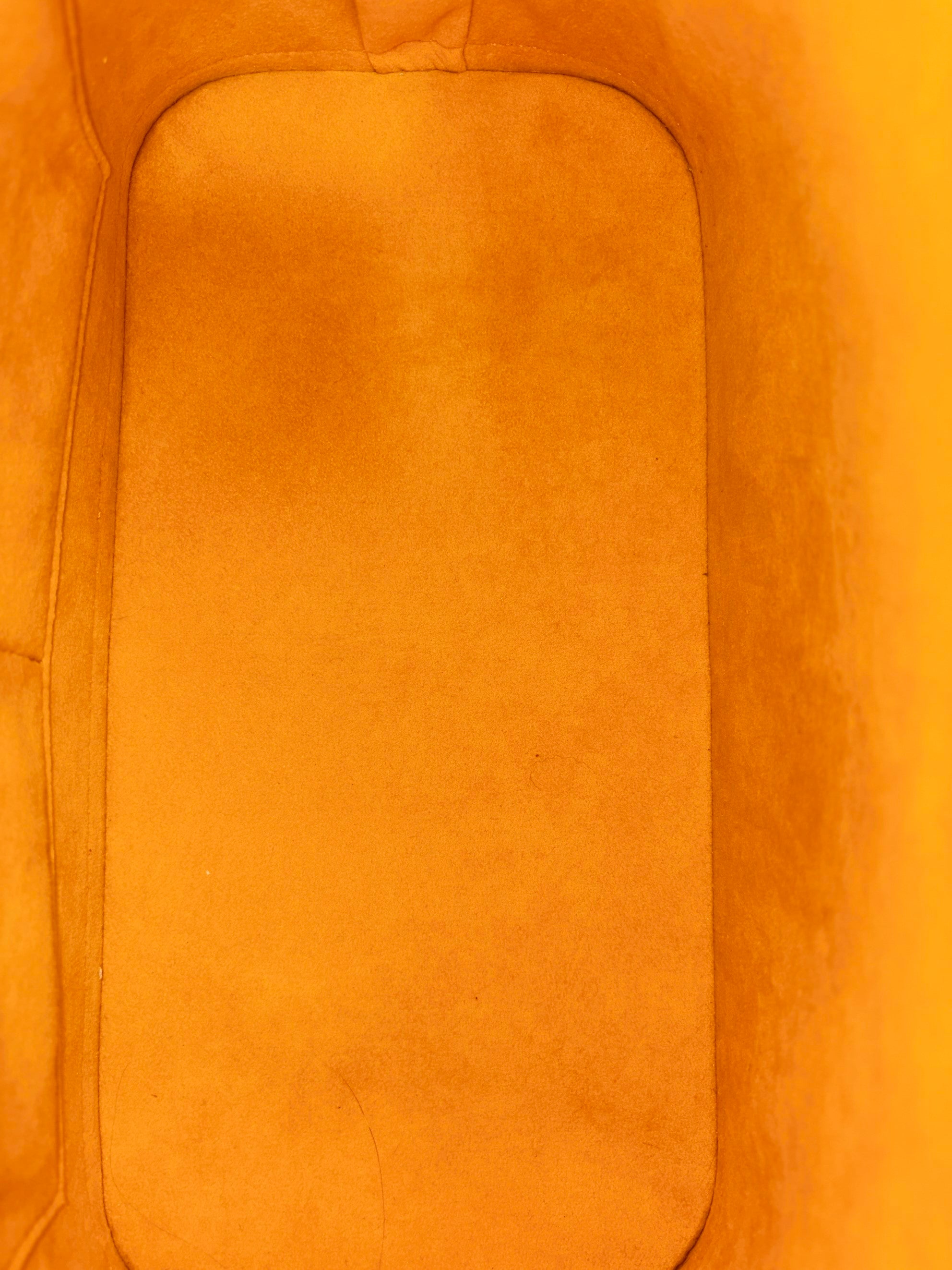 Louis Vuitton yellow Alma epi leather pm