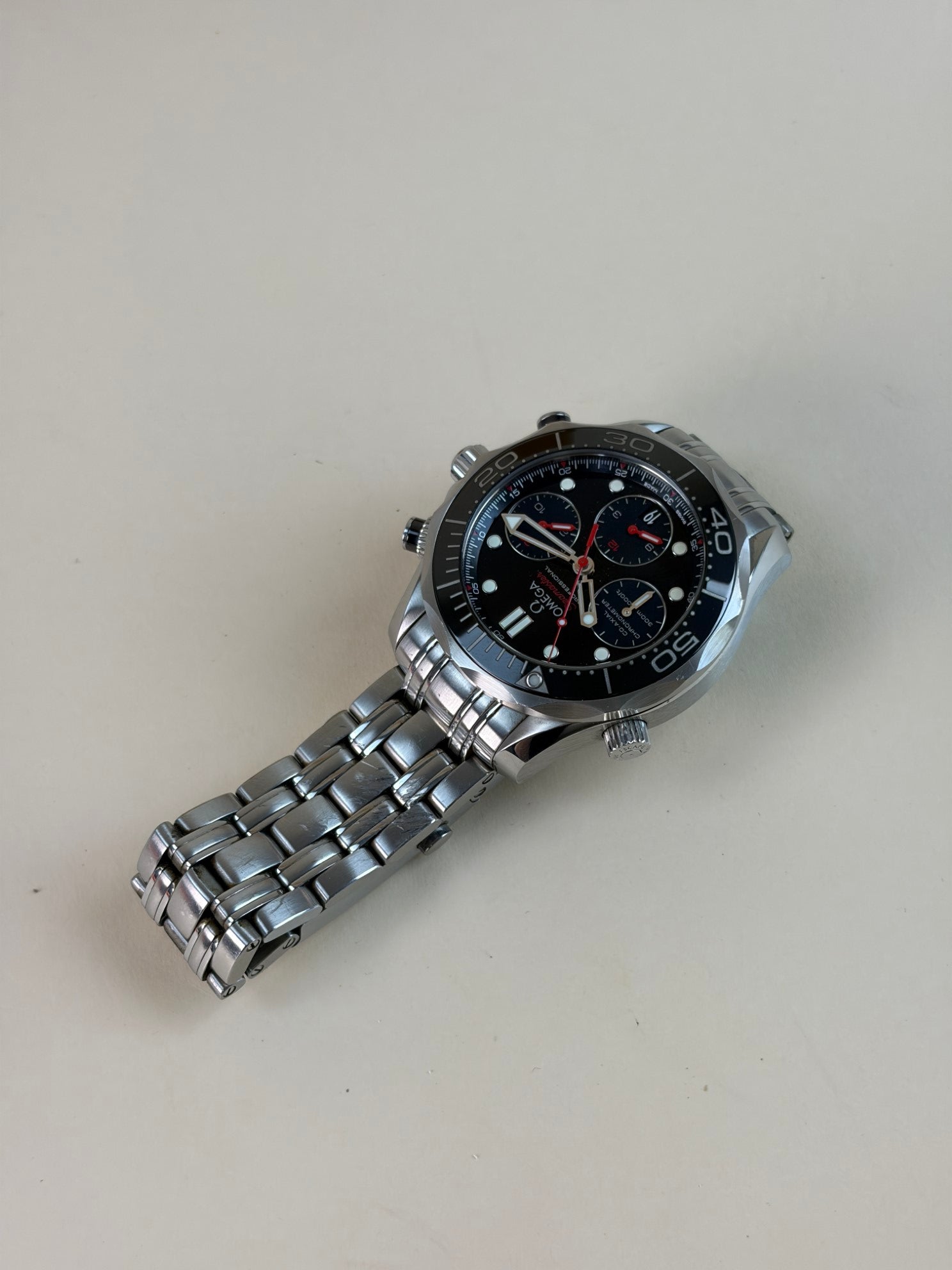Omega Steel on Steel Seamaster Diver 300m Watch
