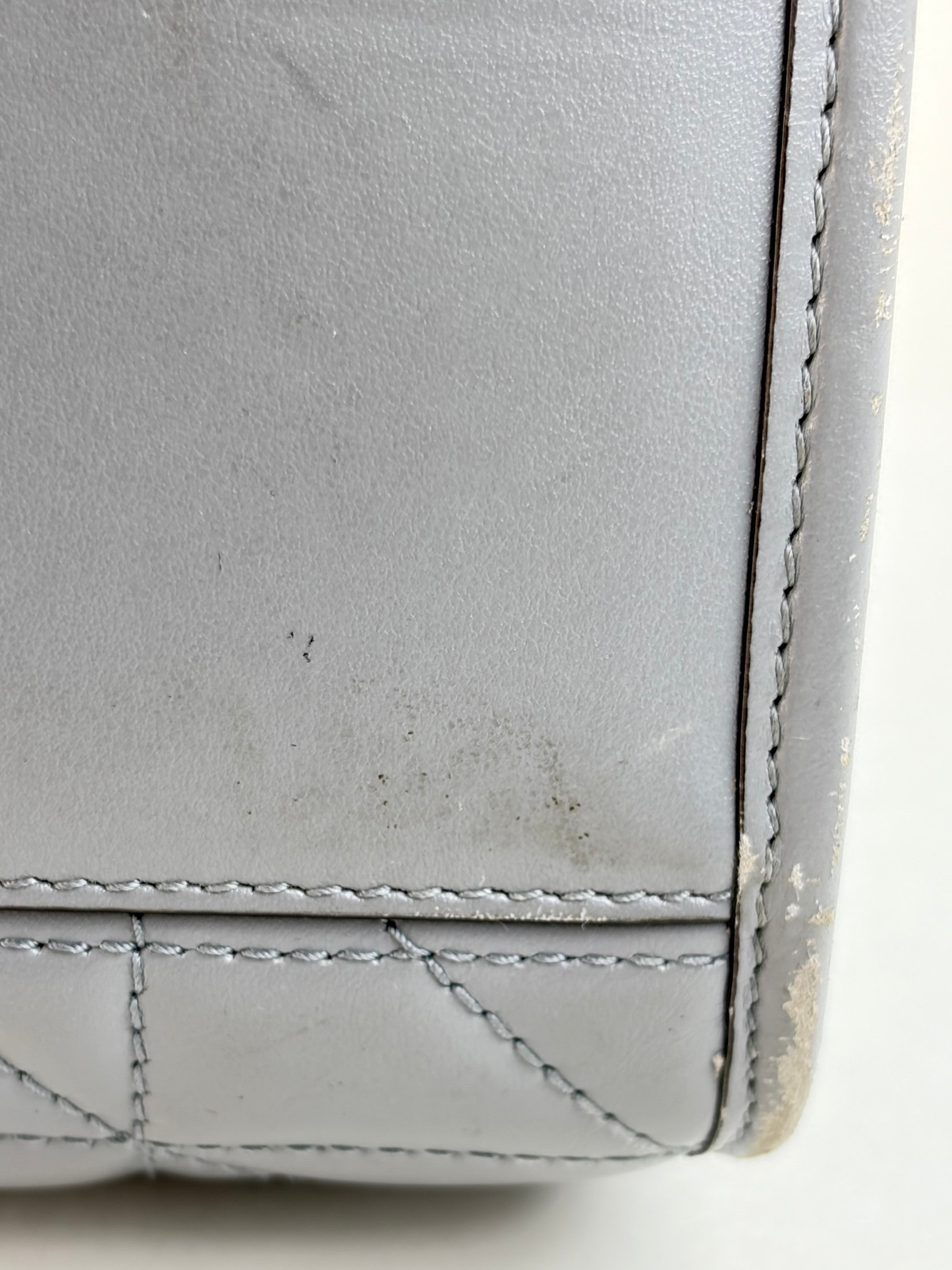 Gucci grey gg Marmont matelassé shopping tote bag
