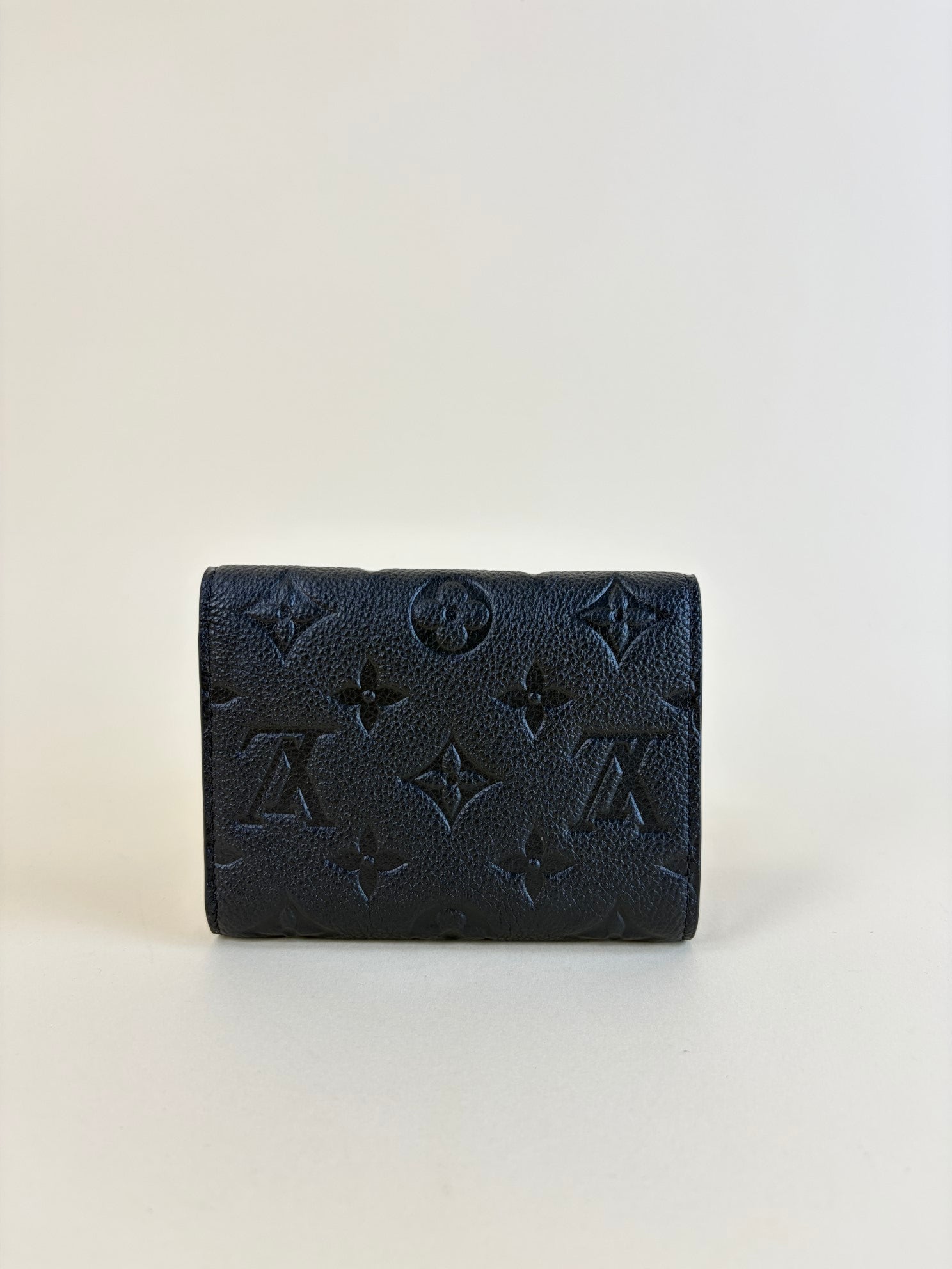 Louis Vuitton Black Monogram Empreinte victorine wallet