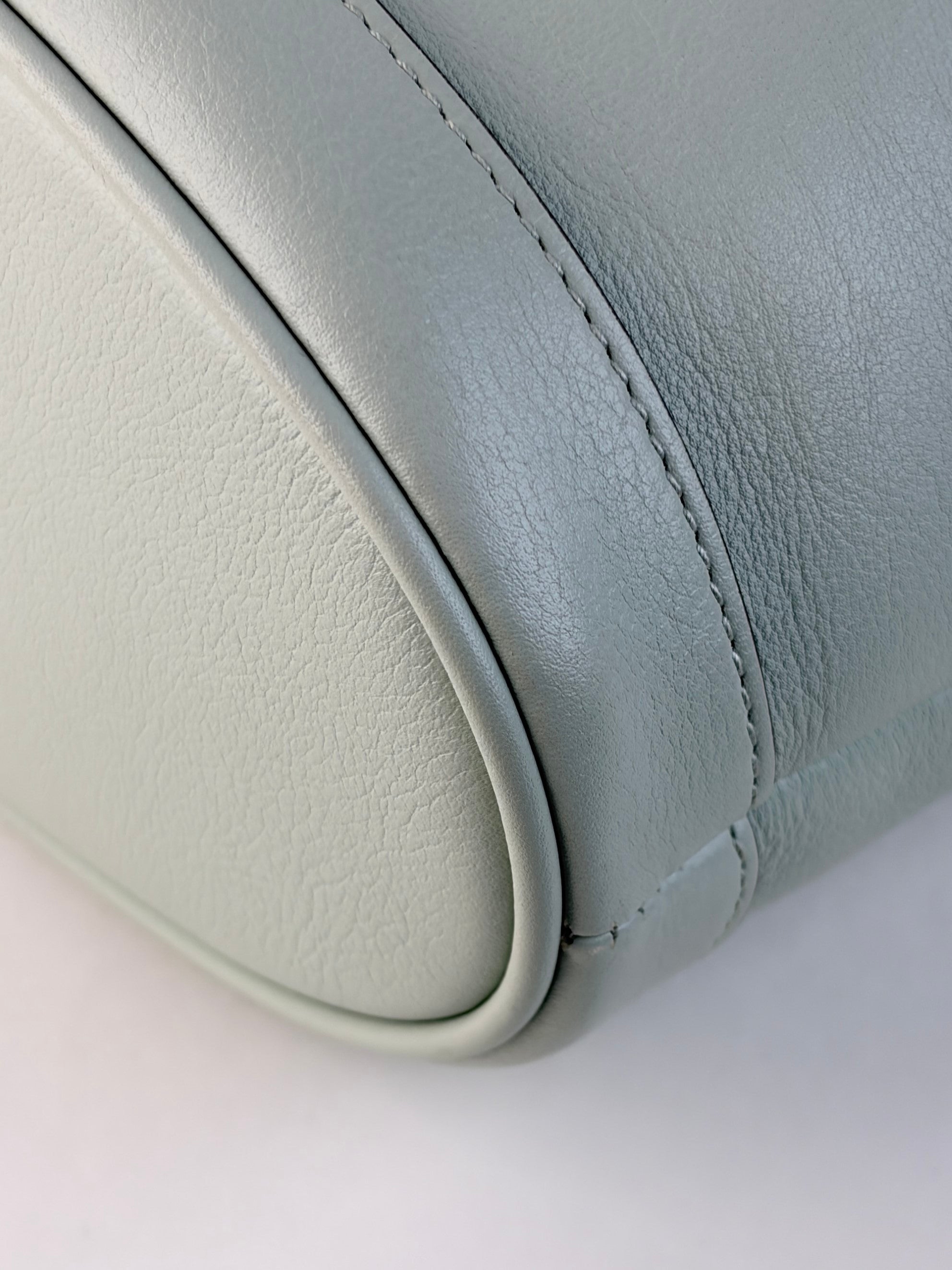 Gucci light green Diana bucket bag