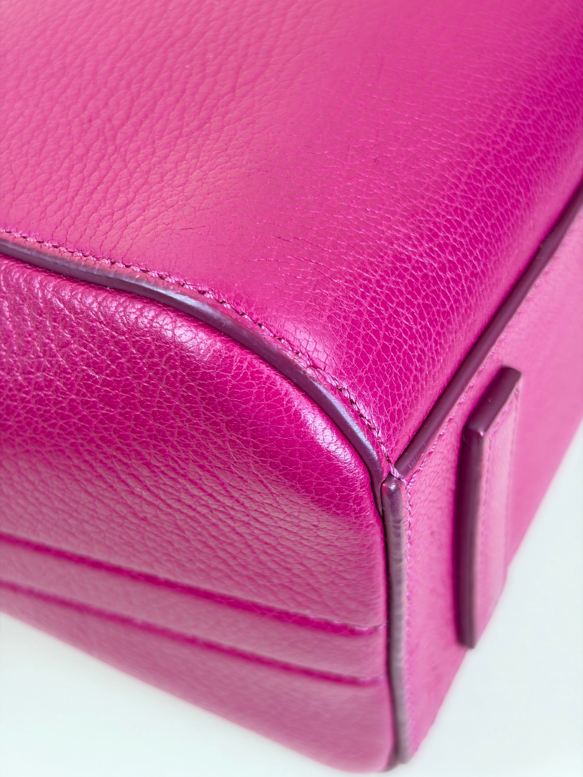 Givenchy MAGENTA SUGAR GOATSKIN LEATHER MINI ANTIGONA MINI HOT PINK