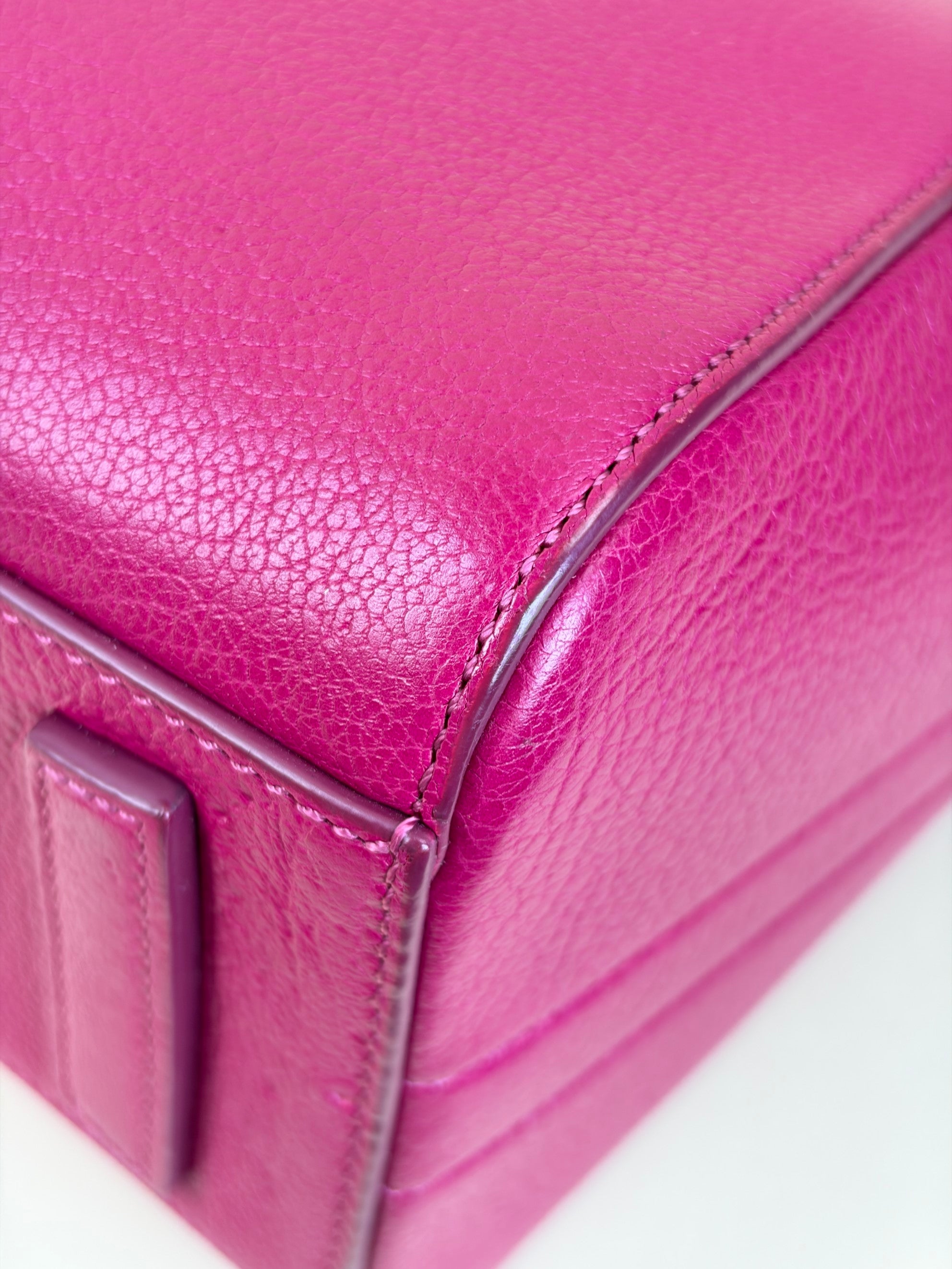 Givenchy MAGENTA SUGAR GOATSKIN LEATHER MINI ANTIGONA MINI HOT PINK